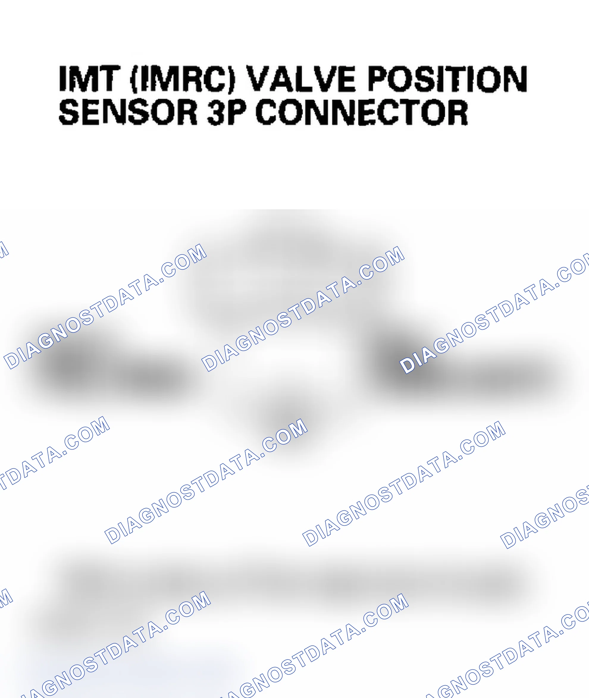 Scheme 425: DTC P0661: IMT (IMRC) Valve Position Sensor Circuit Low Voltage (2005-2006 models)