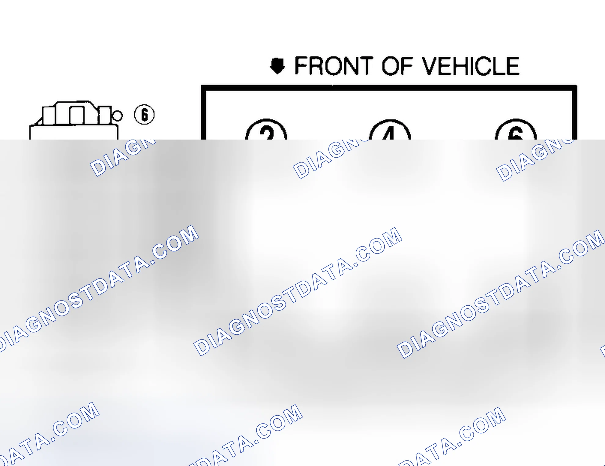 Scheme 4: Firing Order (3.8L - Except "F" Body)