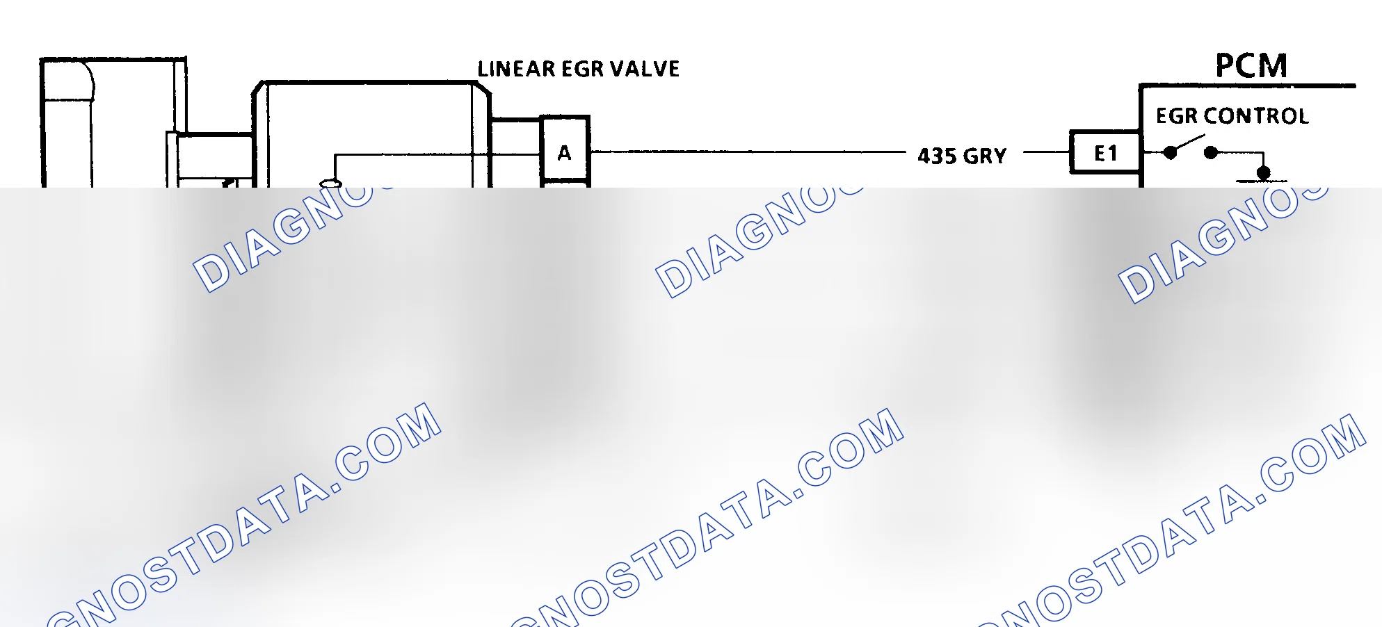 Scheme 195: Code 32 Schematic ("C" & "K" Series A/T) EGR Circuit Error With Linear EGR