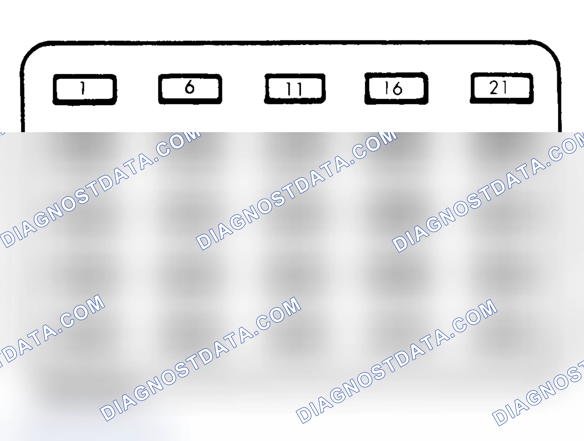 Scheme 10: FUSE PANEL IDENTIFICATION (1986-93 RIVIERA & 1988-91 REATTA)