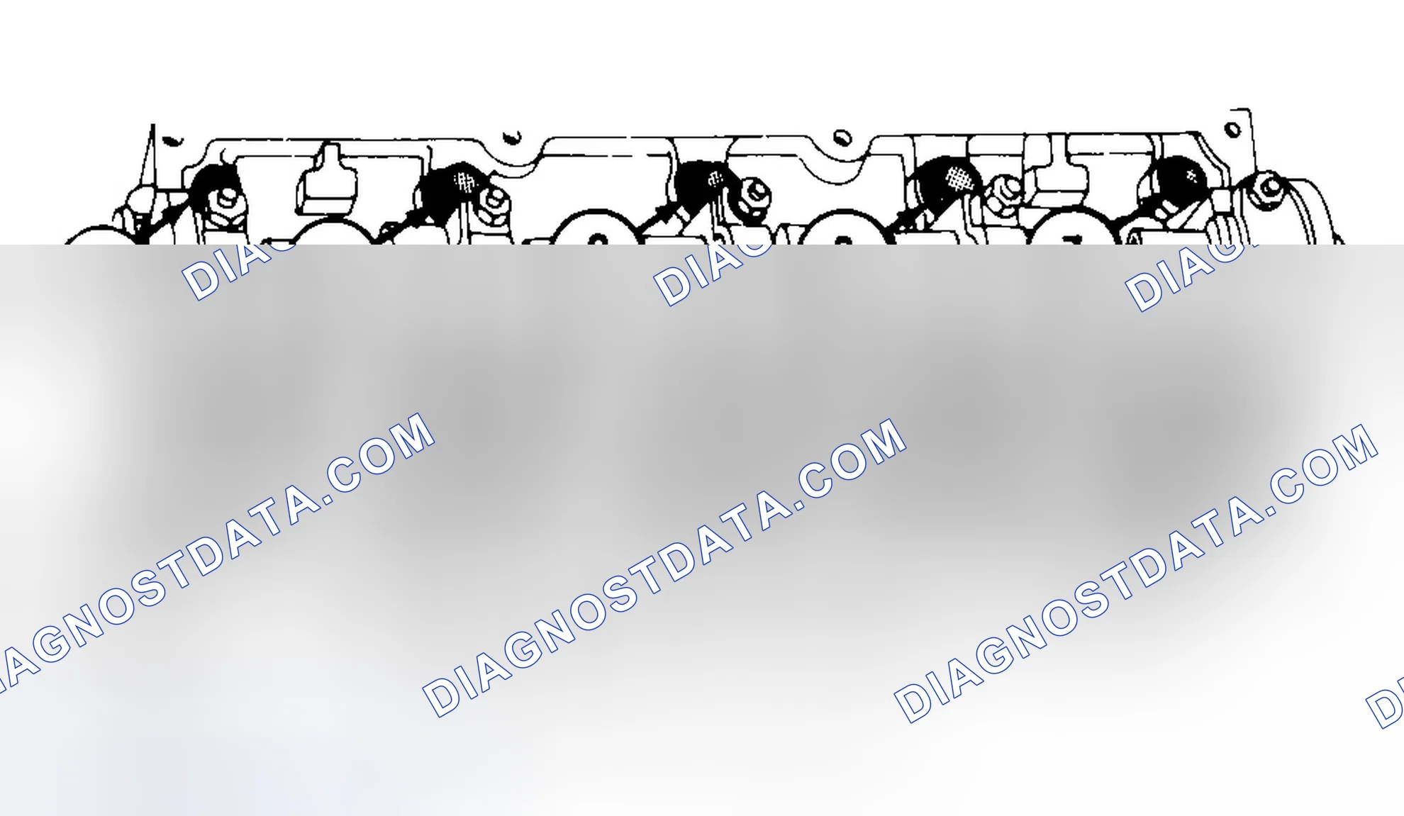Scheme 7: Typical Cylinder Head Tightening or Loosening Sequence
