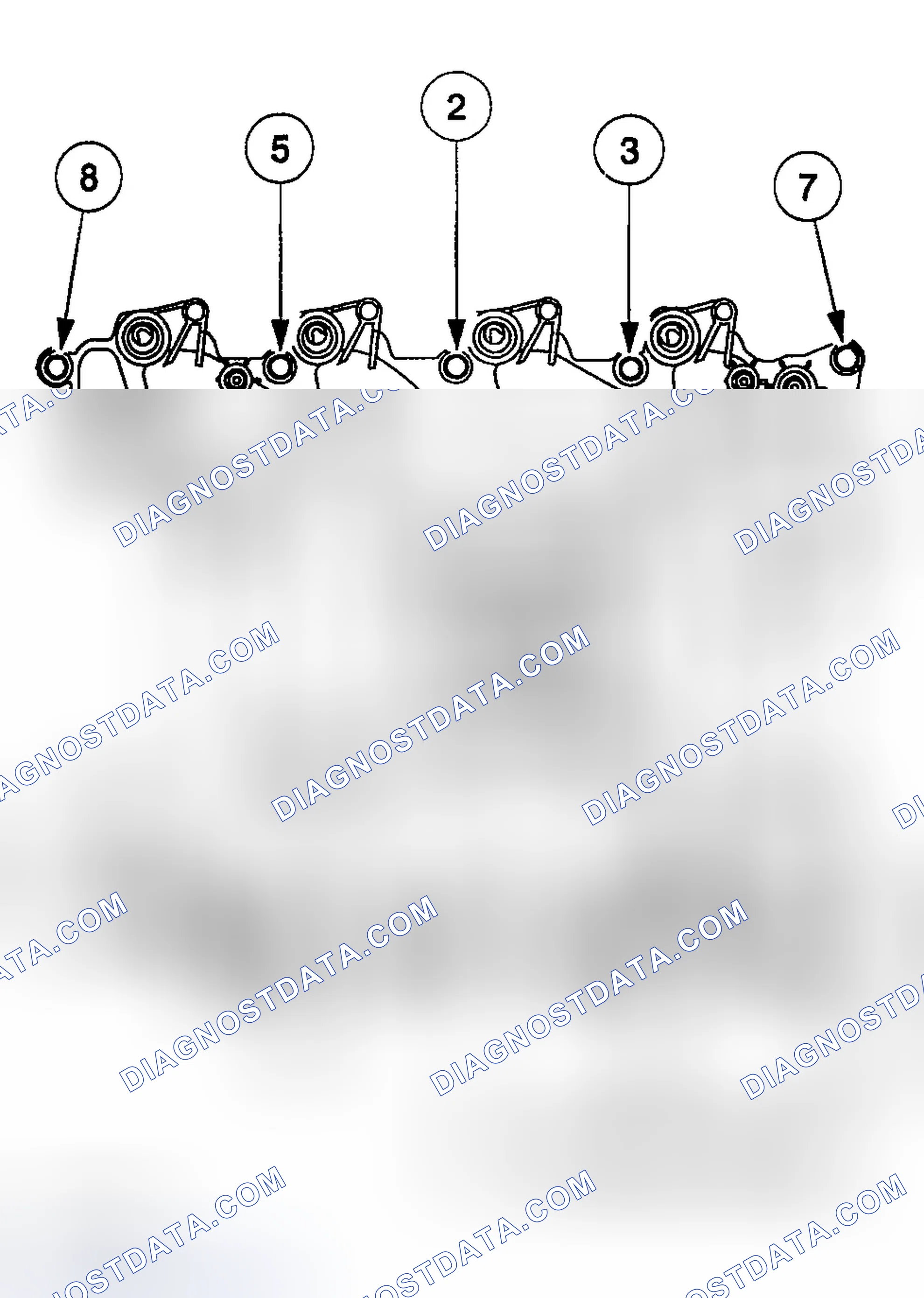 Scheme 723: Item 98: Intake Manifold Bolts Assembly Note