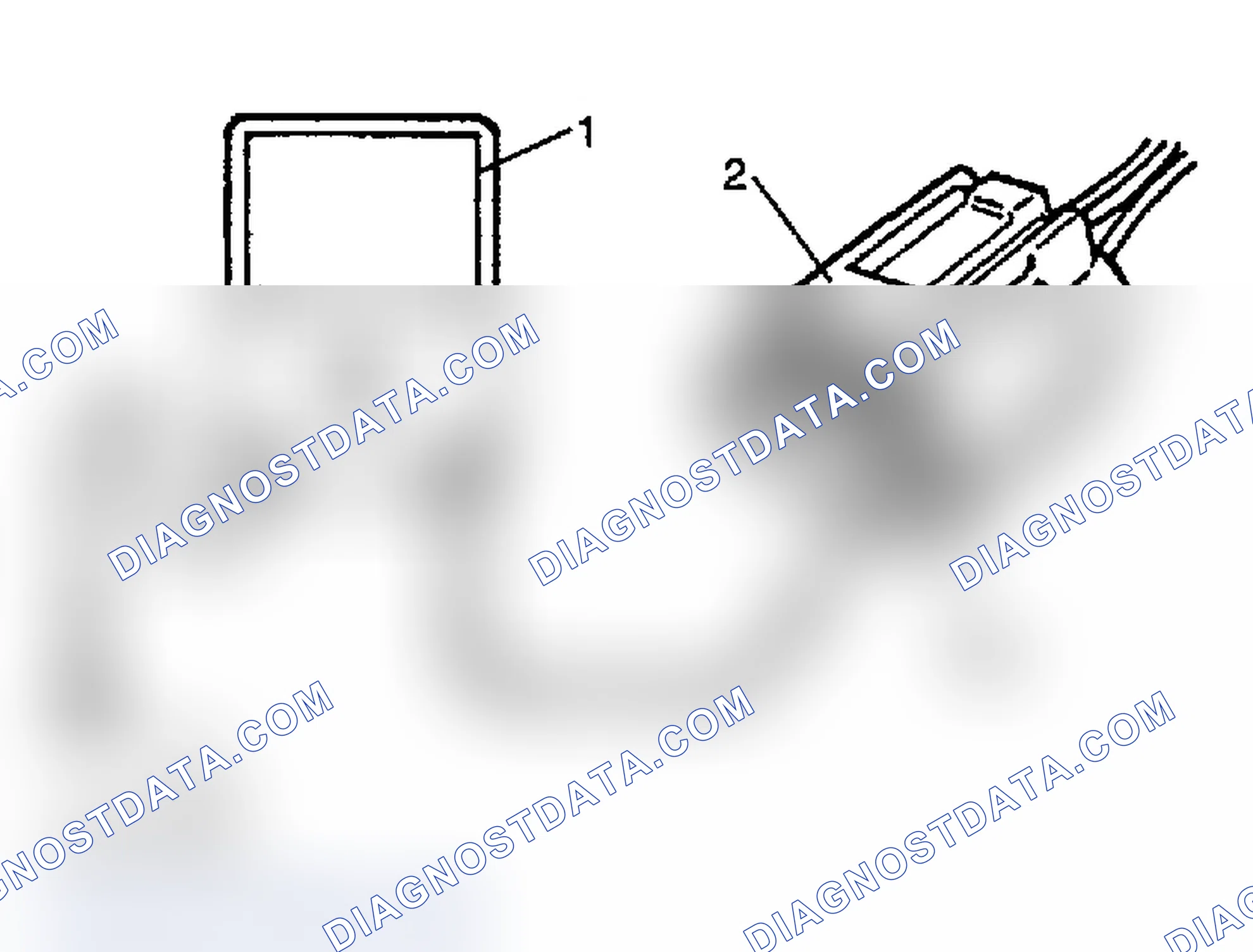 Scheme 259: Mass Air Flow (MAF) Sensor On-Vehicle Inspection