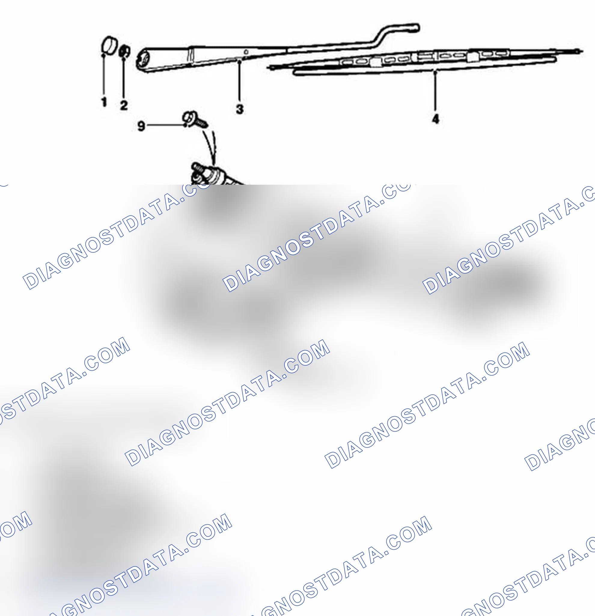 Scheme 16: WINDSCREEN WIPER COMPONENTS