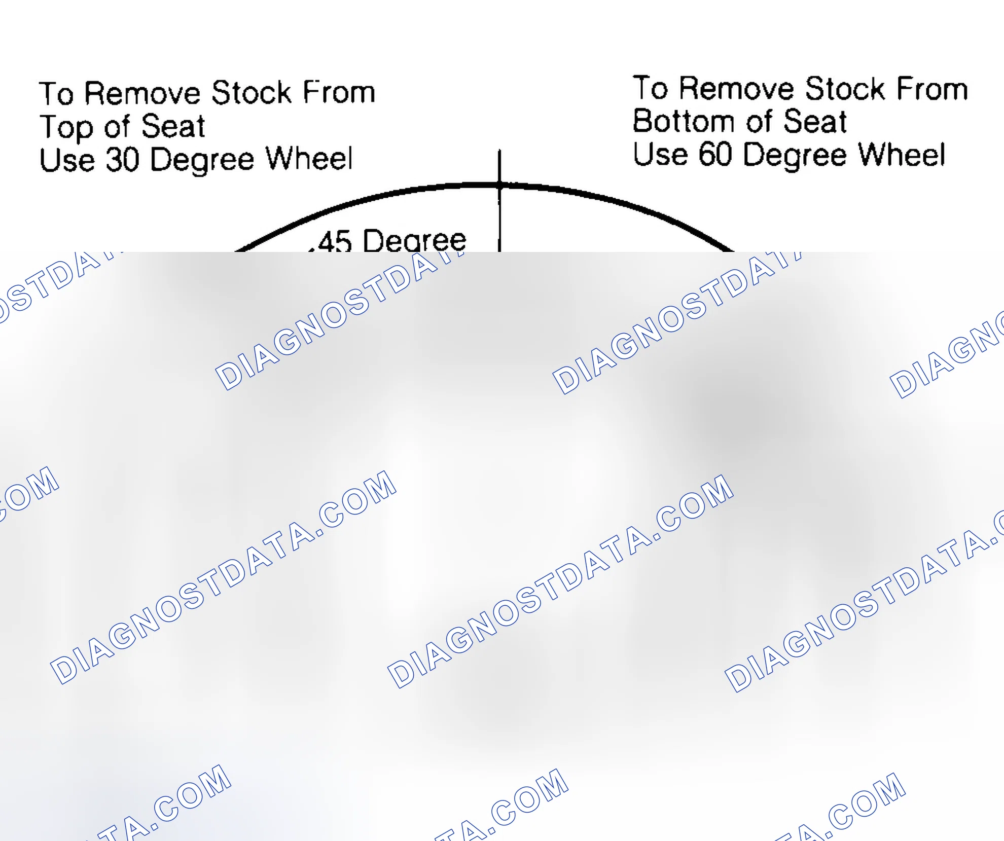 Scheme 19: Adjusting Valve Seat Width