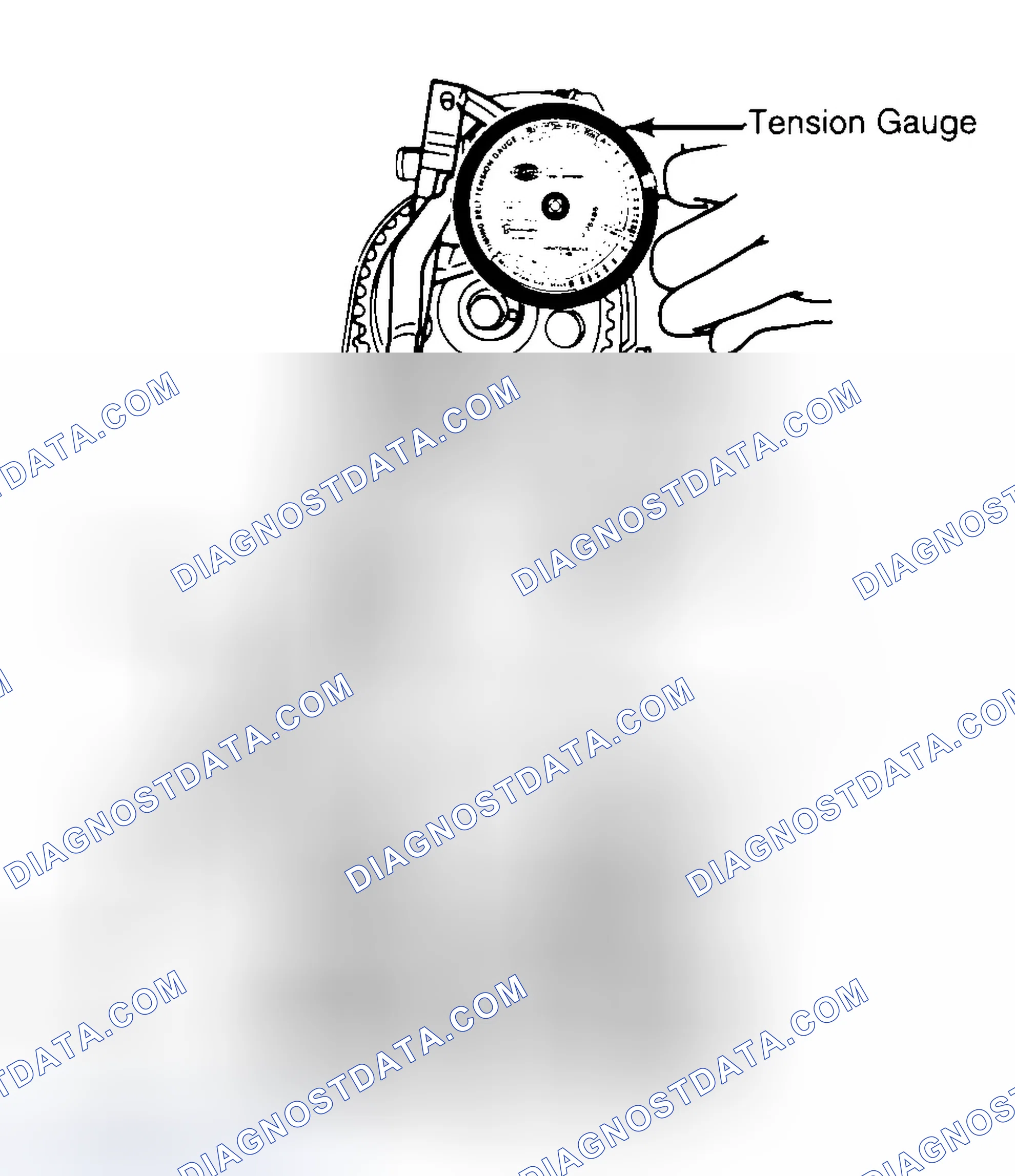 Scheme 3: Adjusting Typical Timing Belt Tension