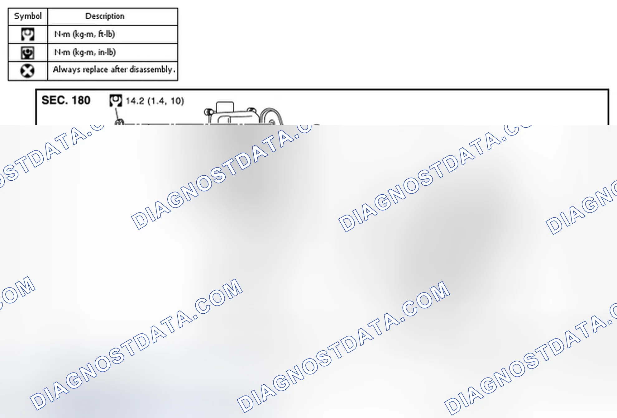 Scheme 1: MODELS WITH DISTANCE CONTROL ASSIST SYSTEM : Exploded View