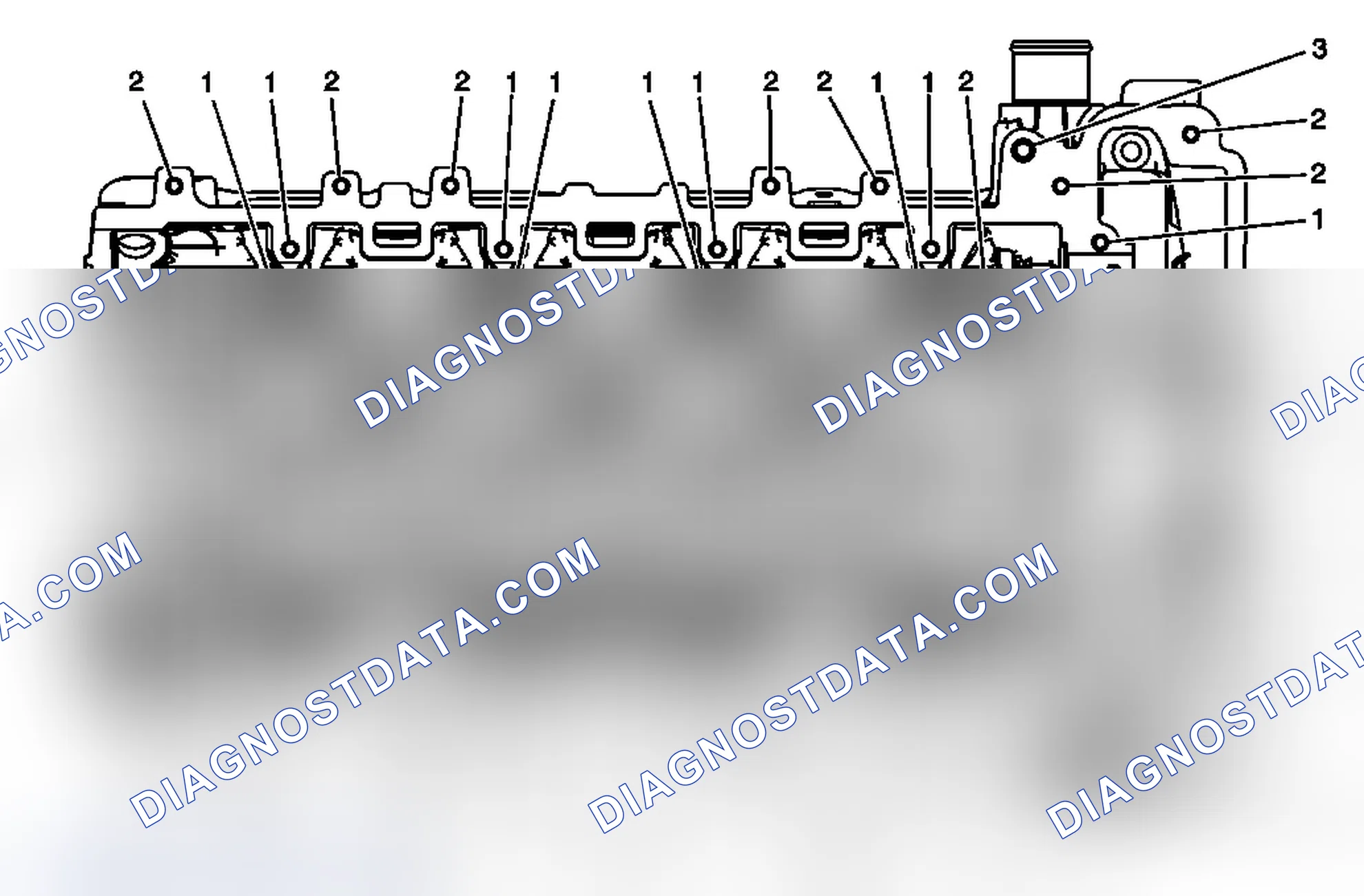 Scheme 44: Cylinder Head - Top View