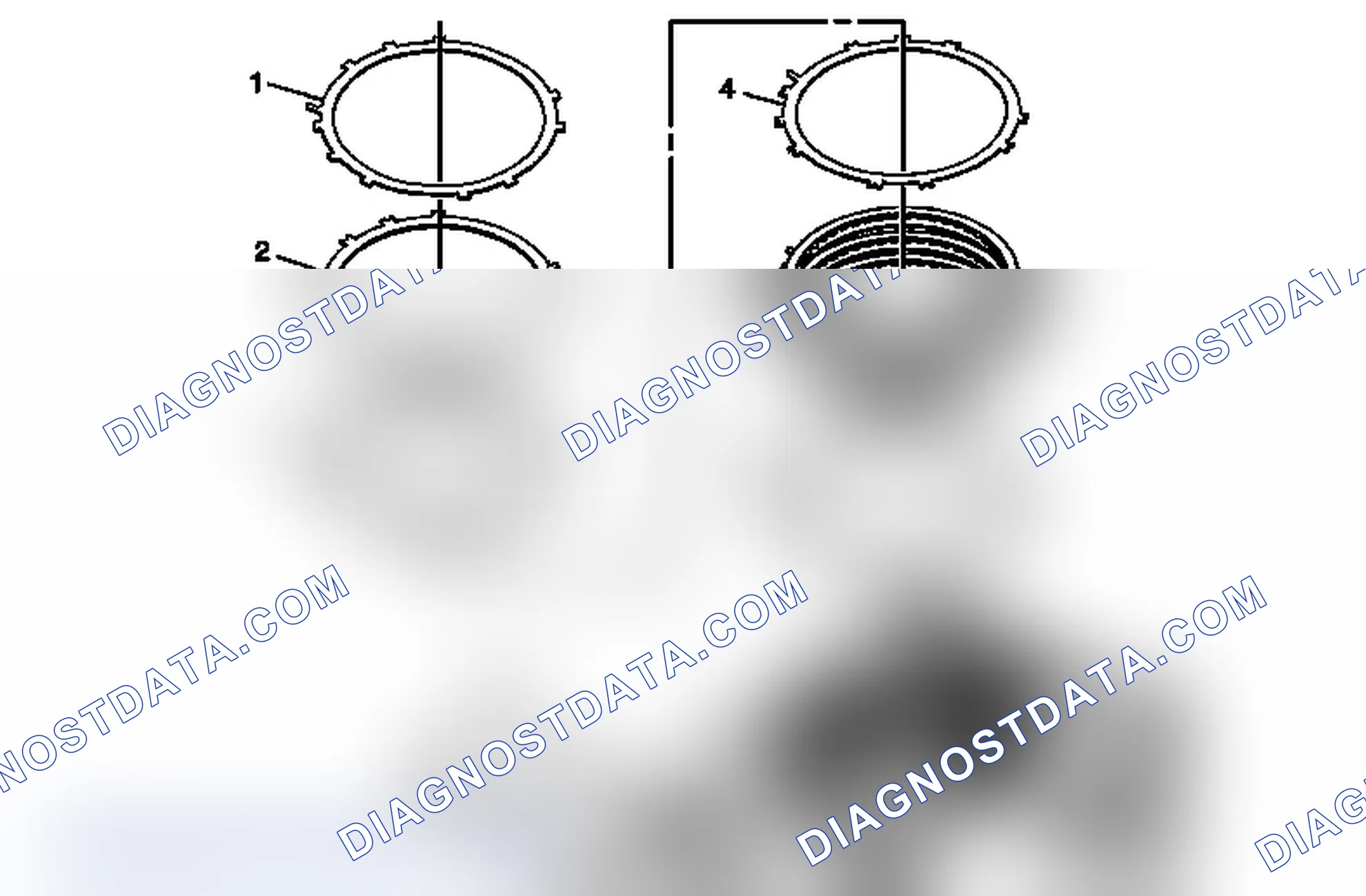 Scheme 156: Low and Reverse Clutch Plate Removal
