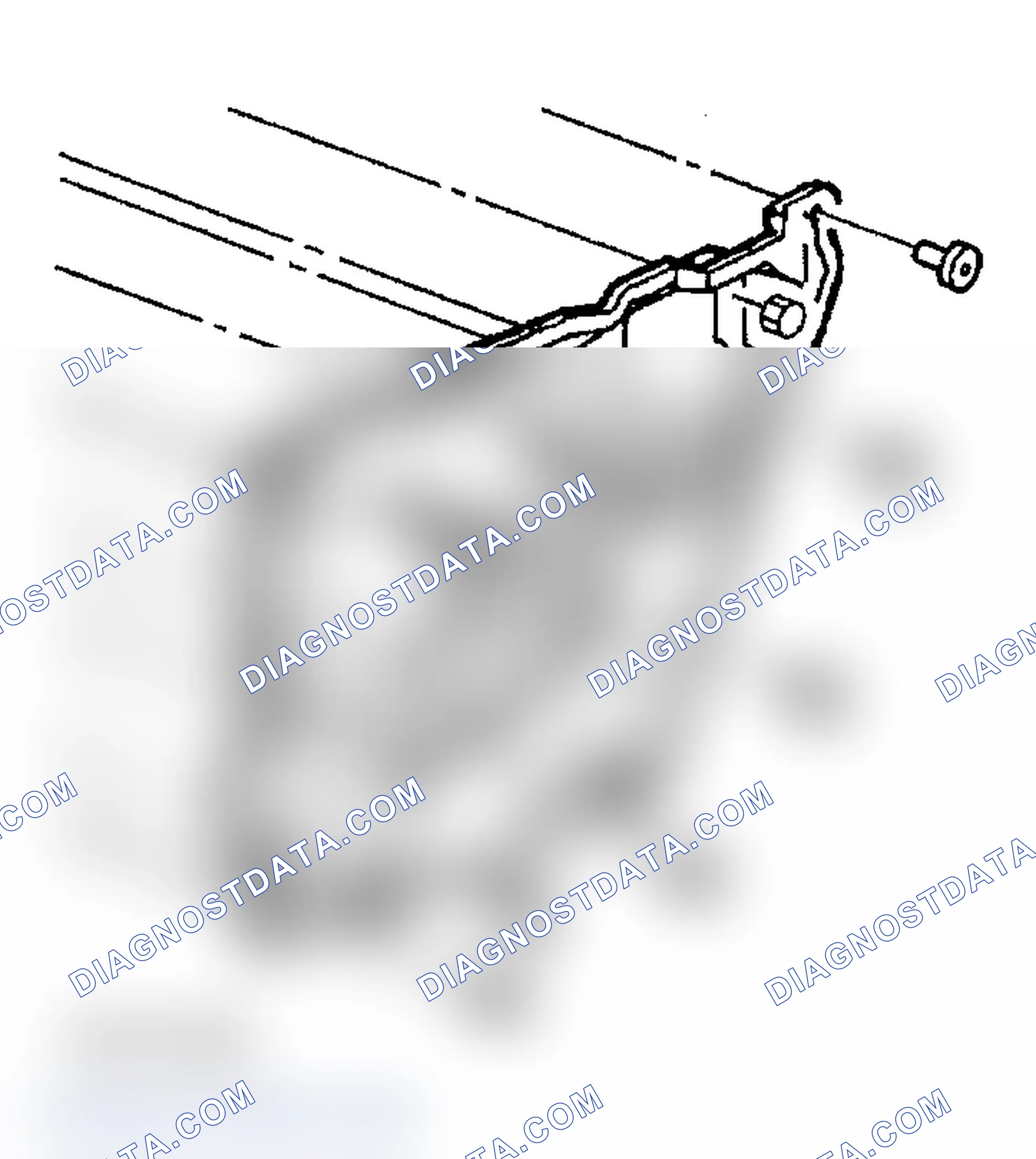 Scheme 18: Identifying Rear Door Water Shield & Retainers (Other Rear Door Similar)