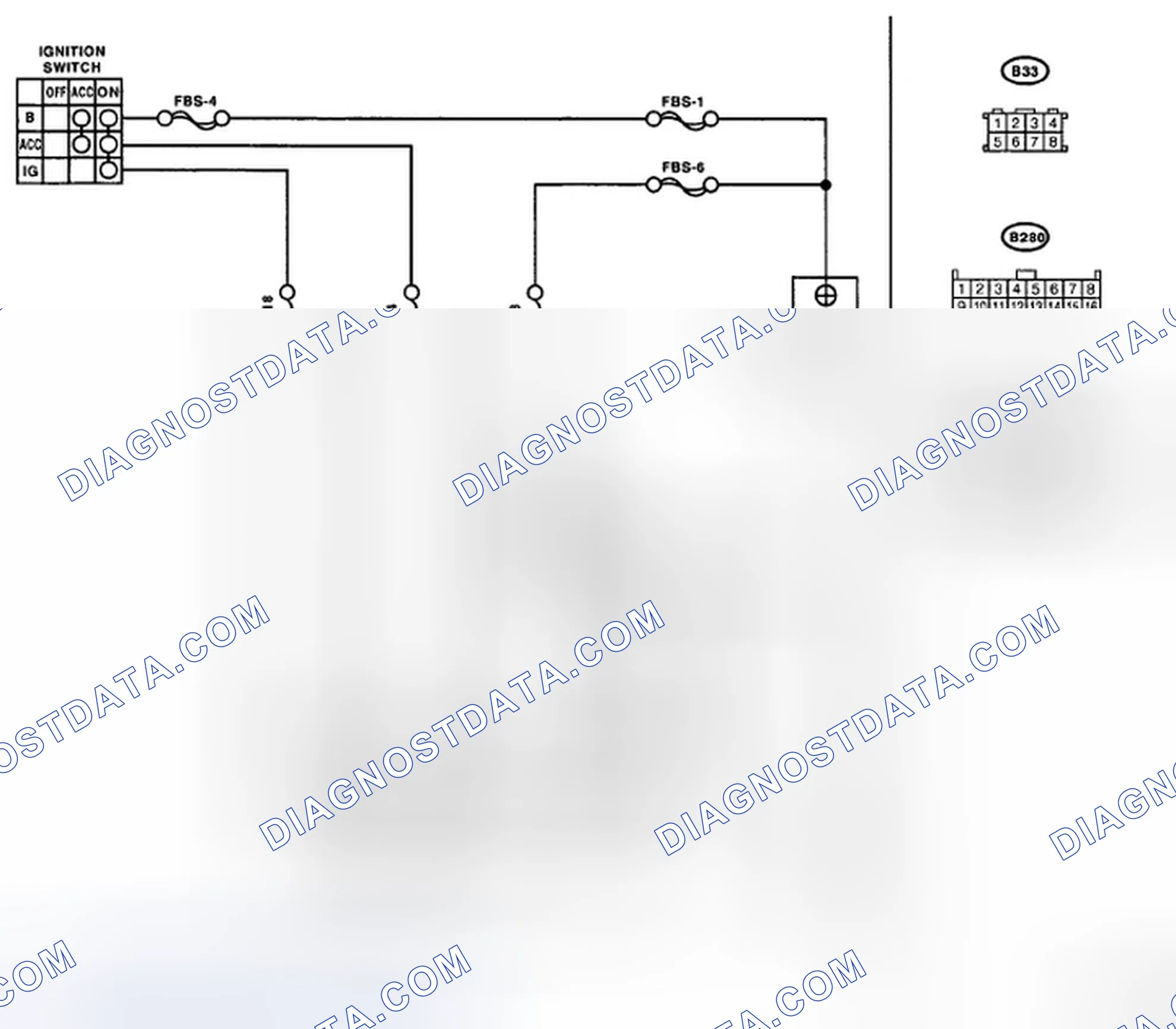 Scheme 54: Body Integrated Unit Power Supply And Ground Circuit - Wiring Diagram