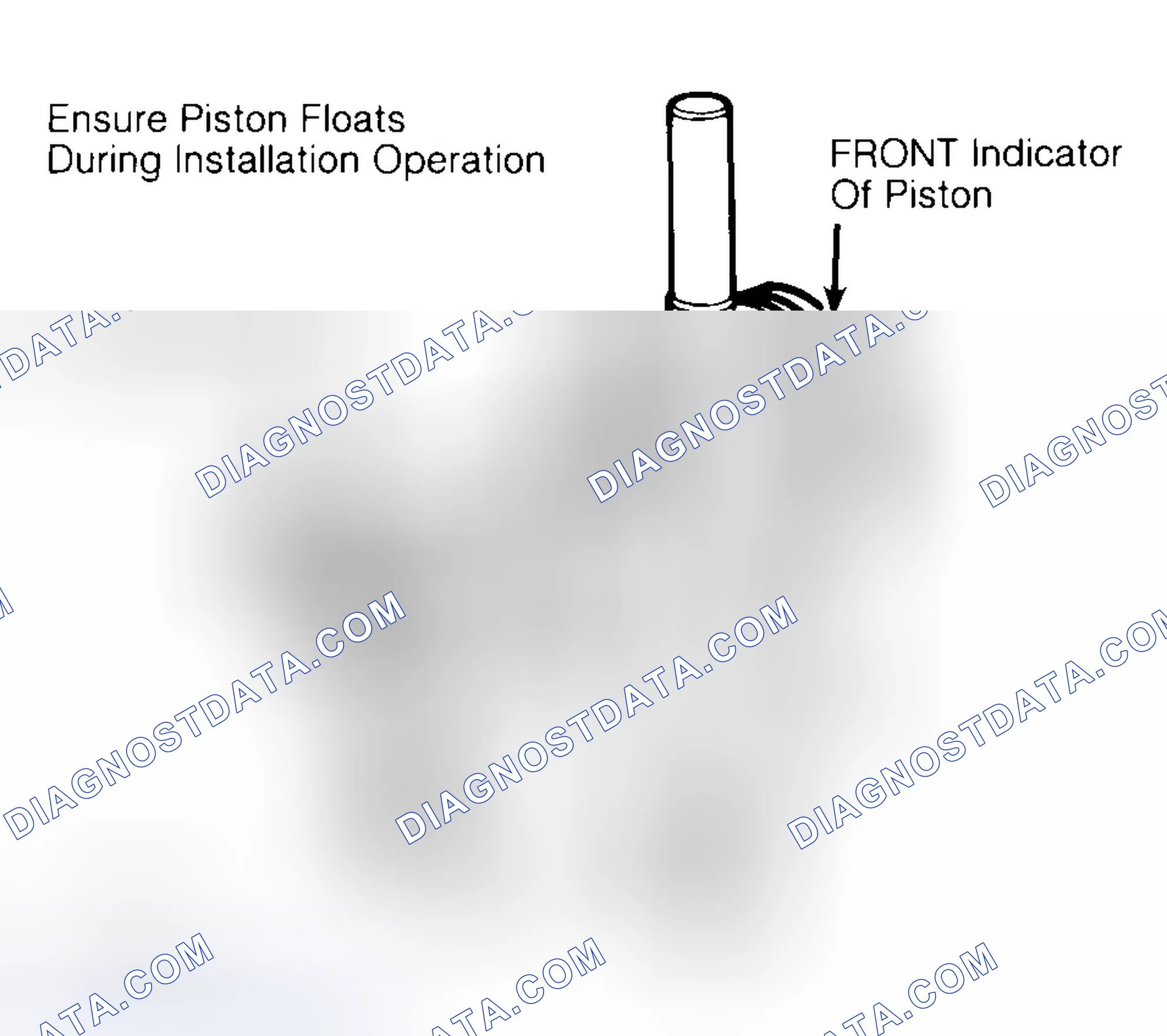 Scheme 12: Installing Typical Piston Pin