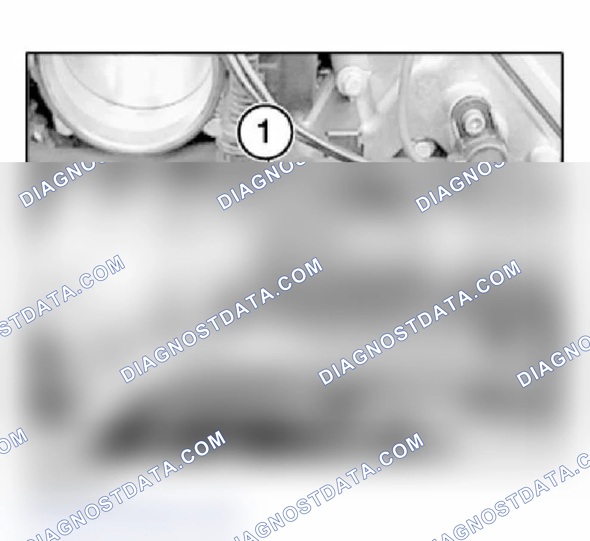 Scheme 426: 11 36 585 Removing and installing/replacing solenoid valve of camshaft adjustment unit, left (M62 VA