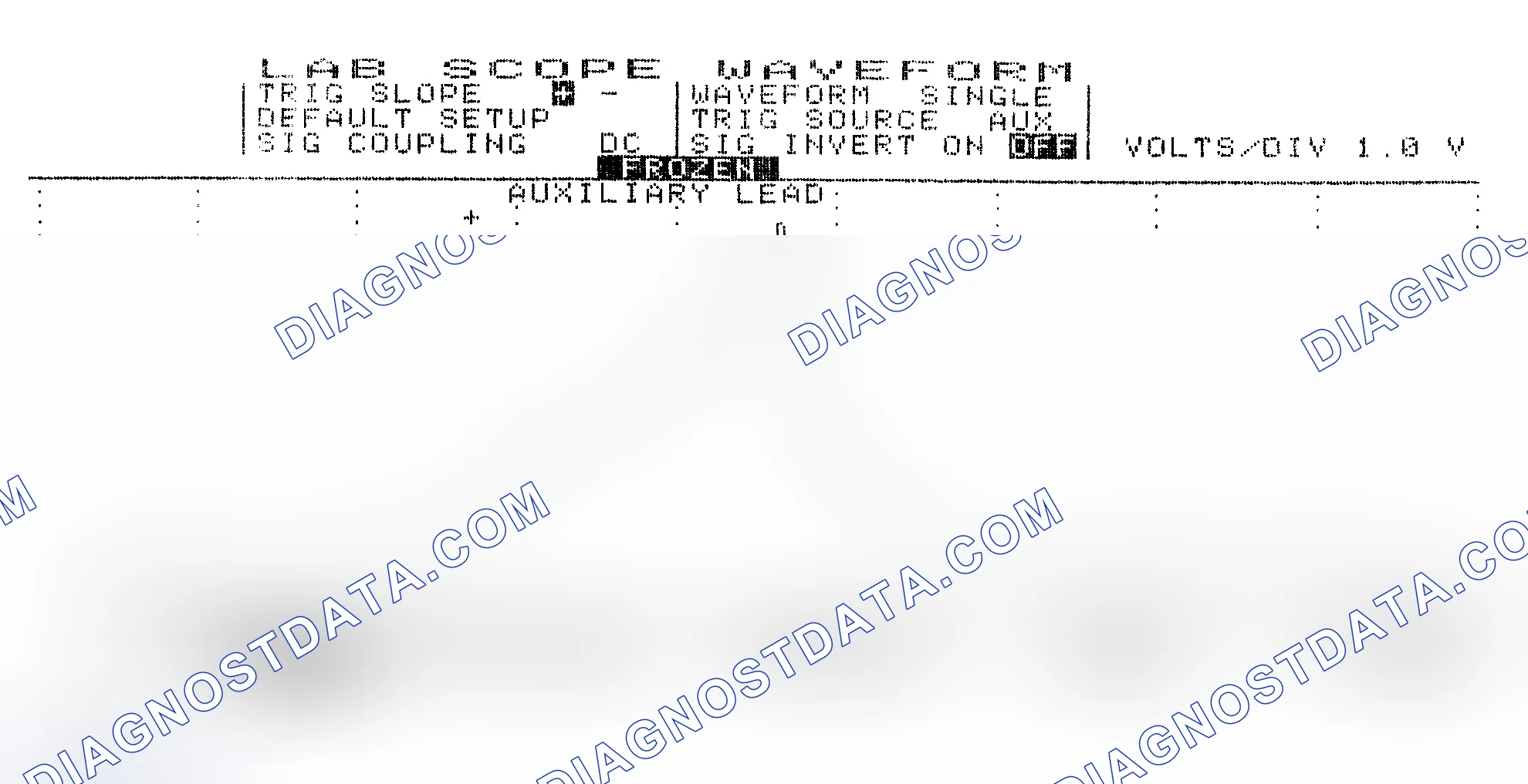 Scheme 19: Single Injector w/Excessive Current Flow - Current Pattern