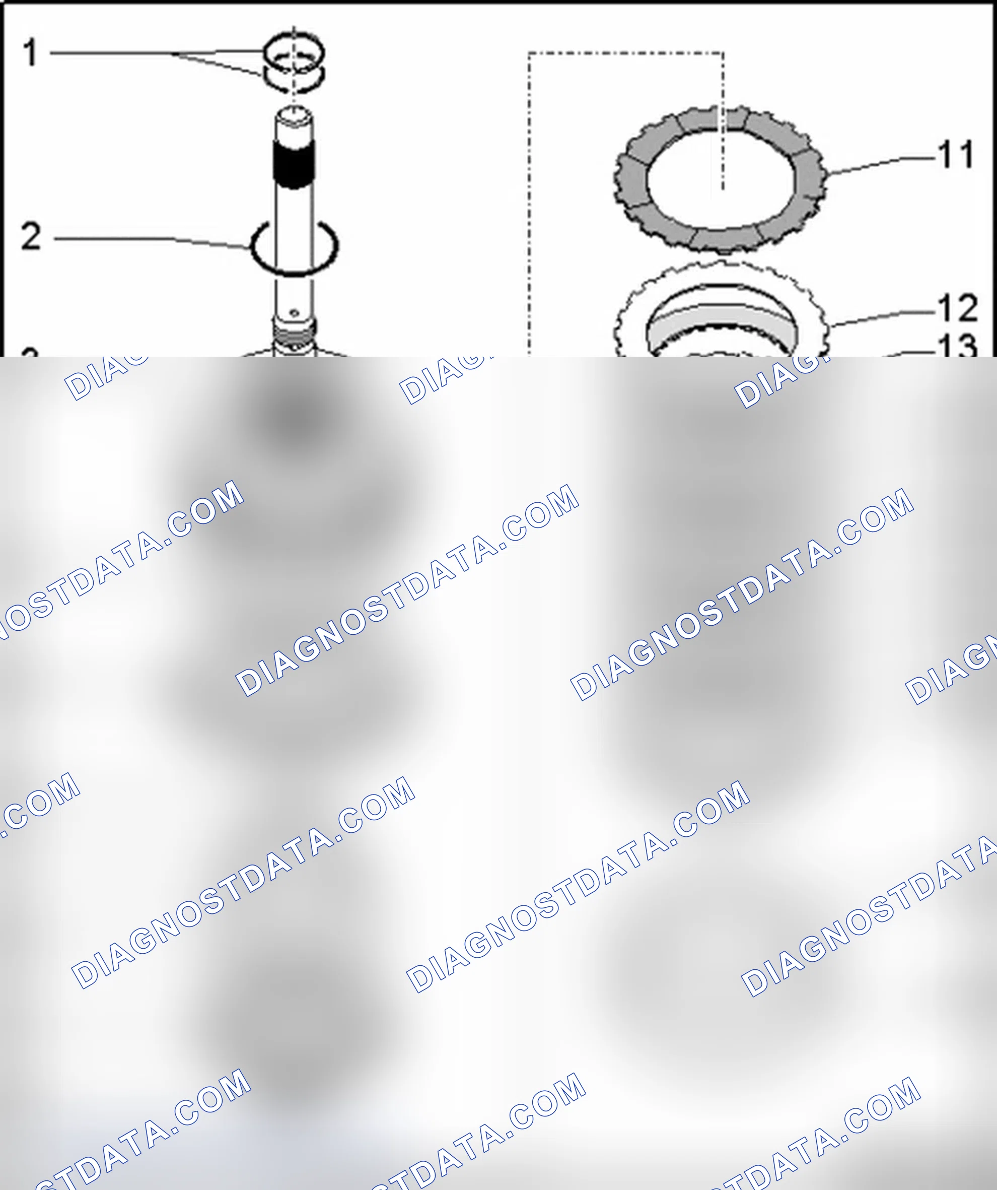 Scheme 1176: Clutch "E" , component overview
