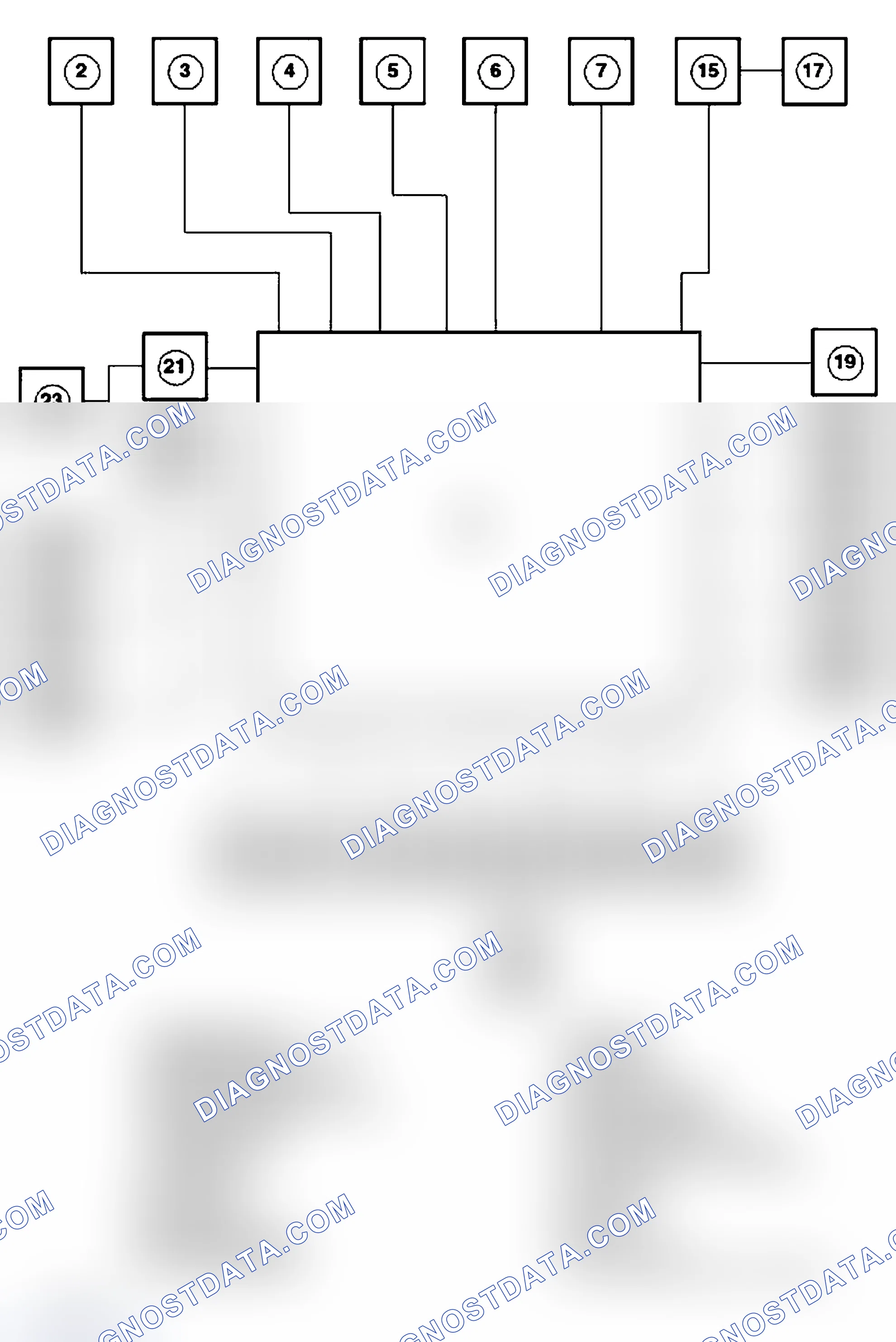 Scheme 20: ENGINE MANAGEMENT BLOCK DIAGRAM