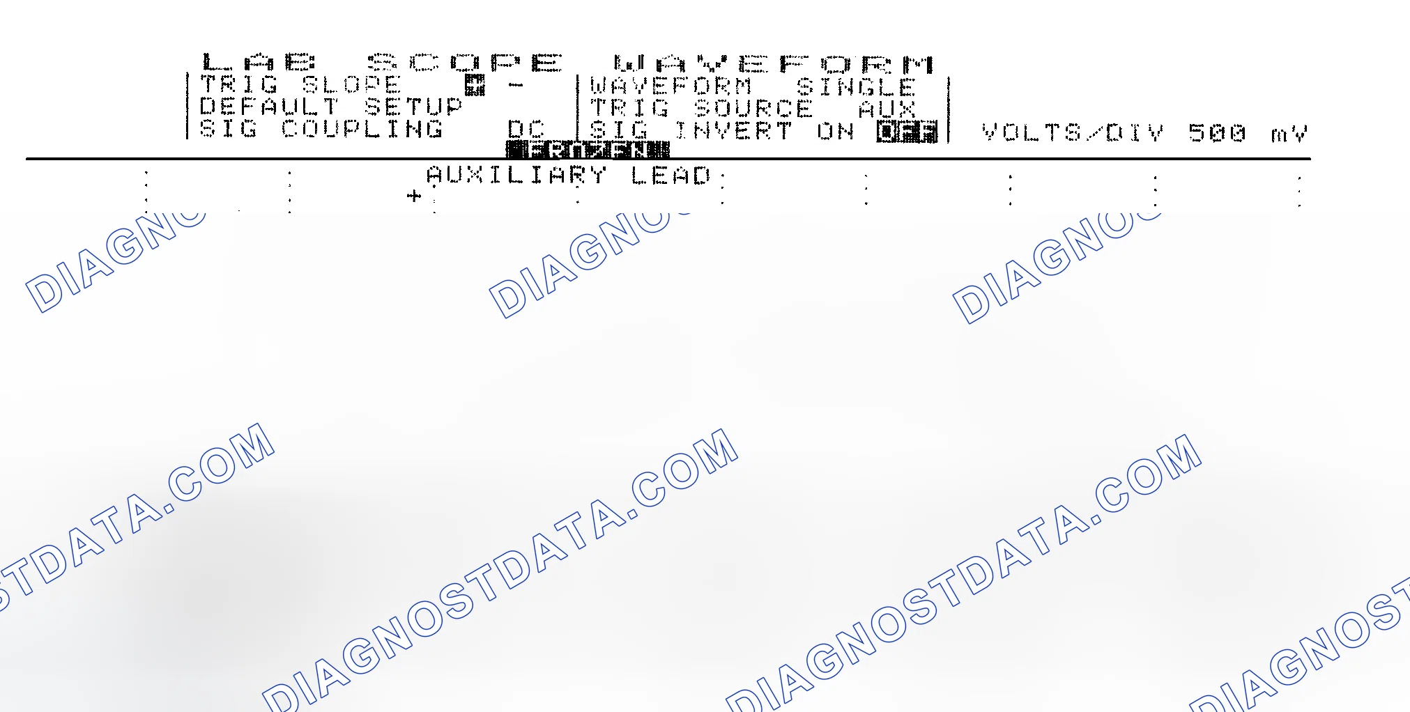 Scheme 14: Single Injector w/Excessive Current Flow - Current Pattern
