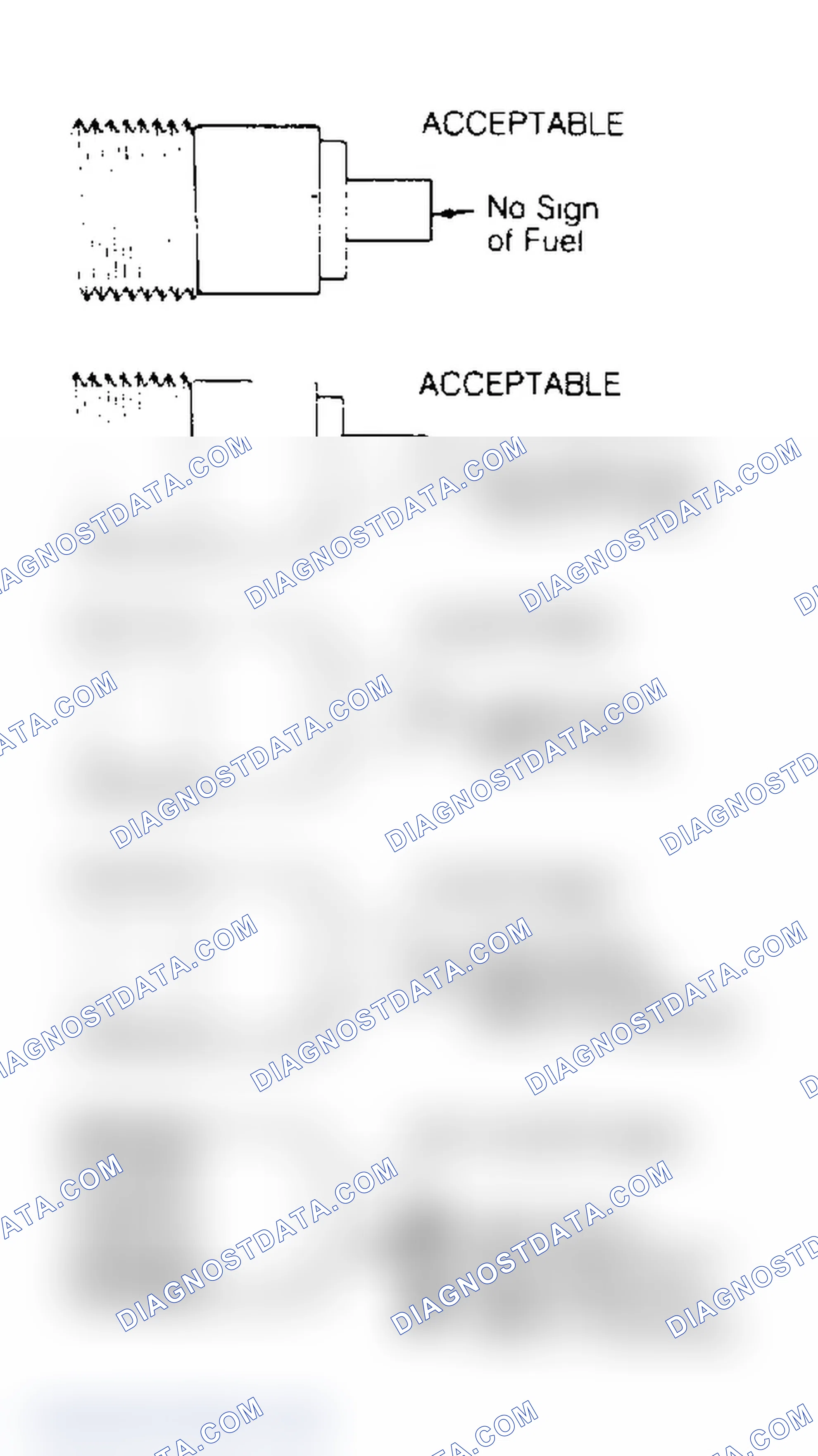 Scheme 34: Nozzle Leakage Test A drop of test fluid may form but not drop off within 10 seconds.