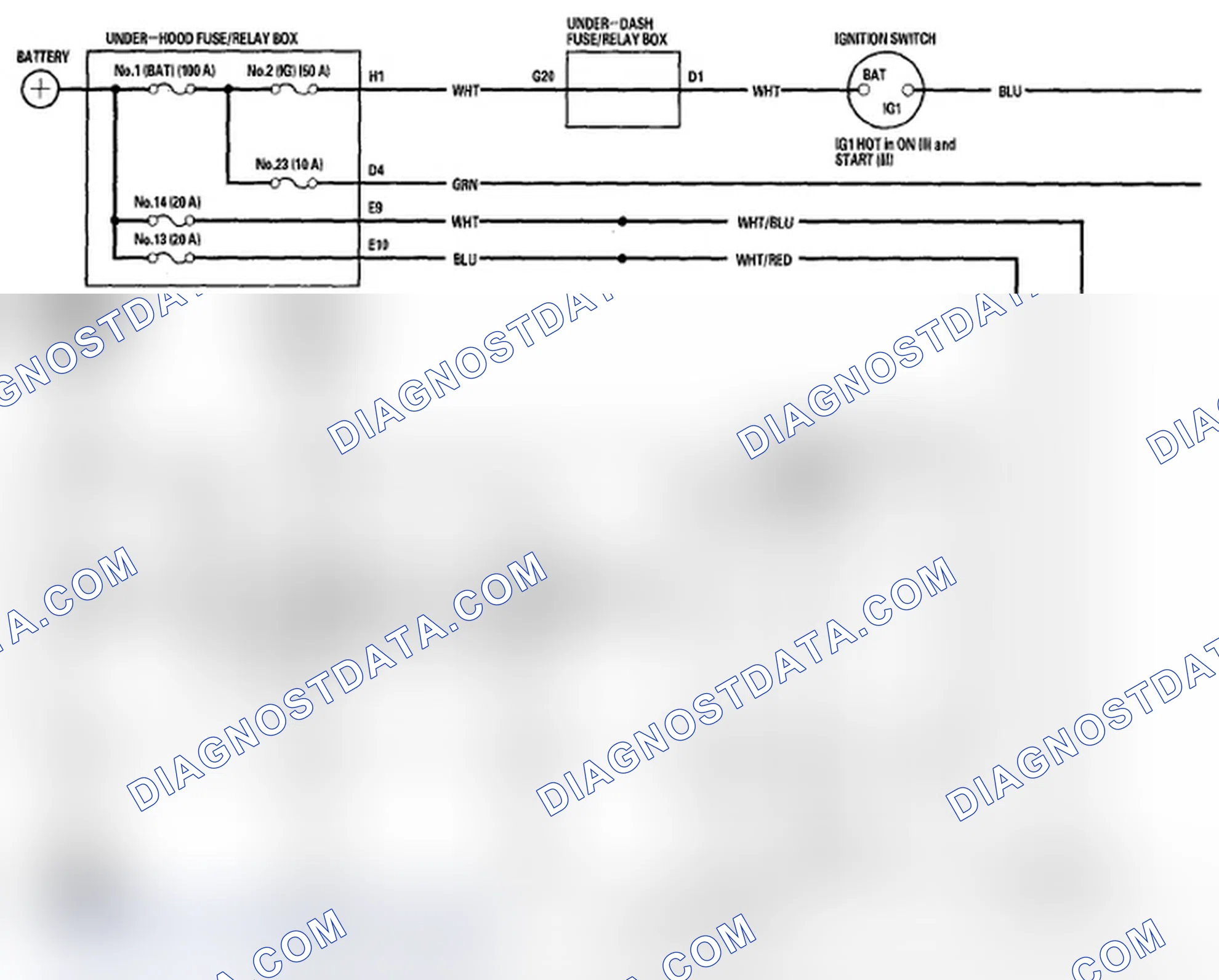 Scheme 7: Circuit Diagram - Power Seat