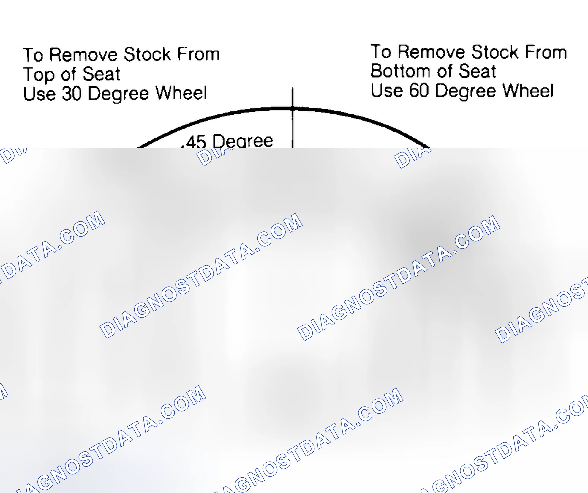 Scheme 19: Adjusting Valve Seat Width
