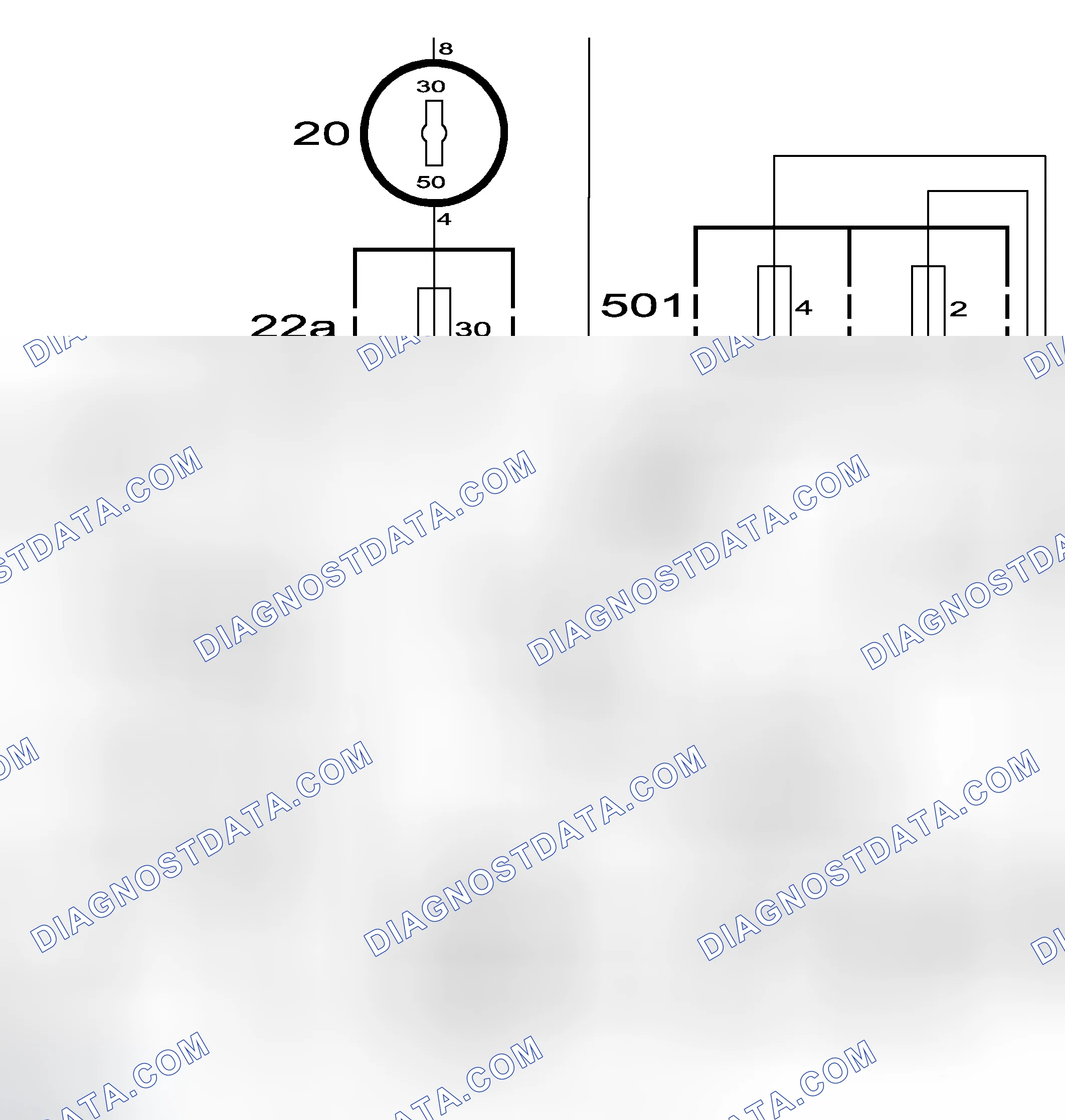 Scheme 5: Operating circuit for manual gearbox