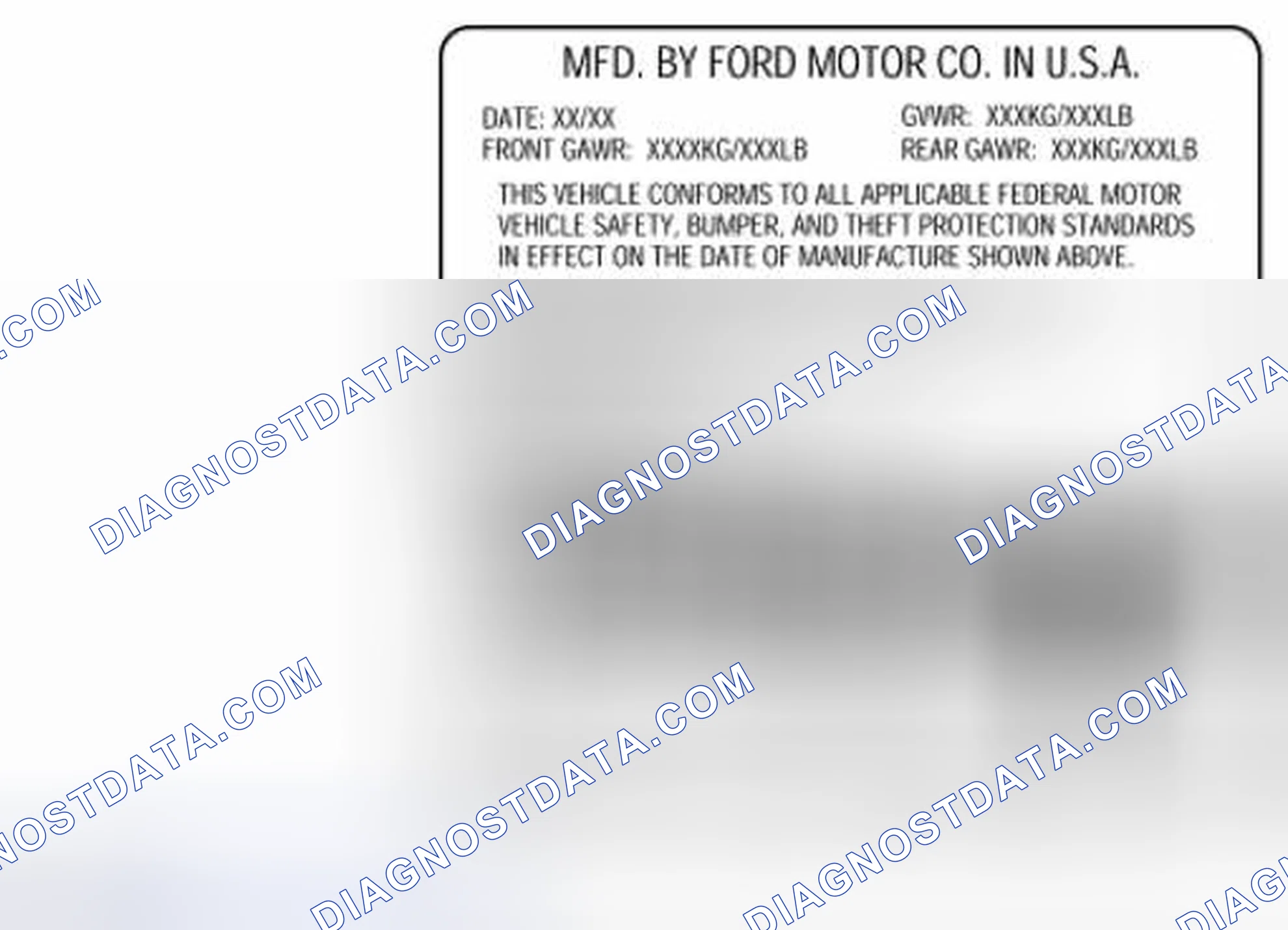 Scheme 10: Engine Calibration Information (Car)