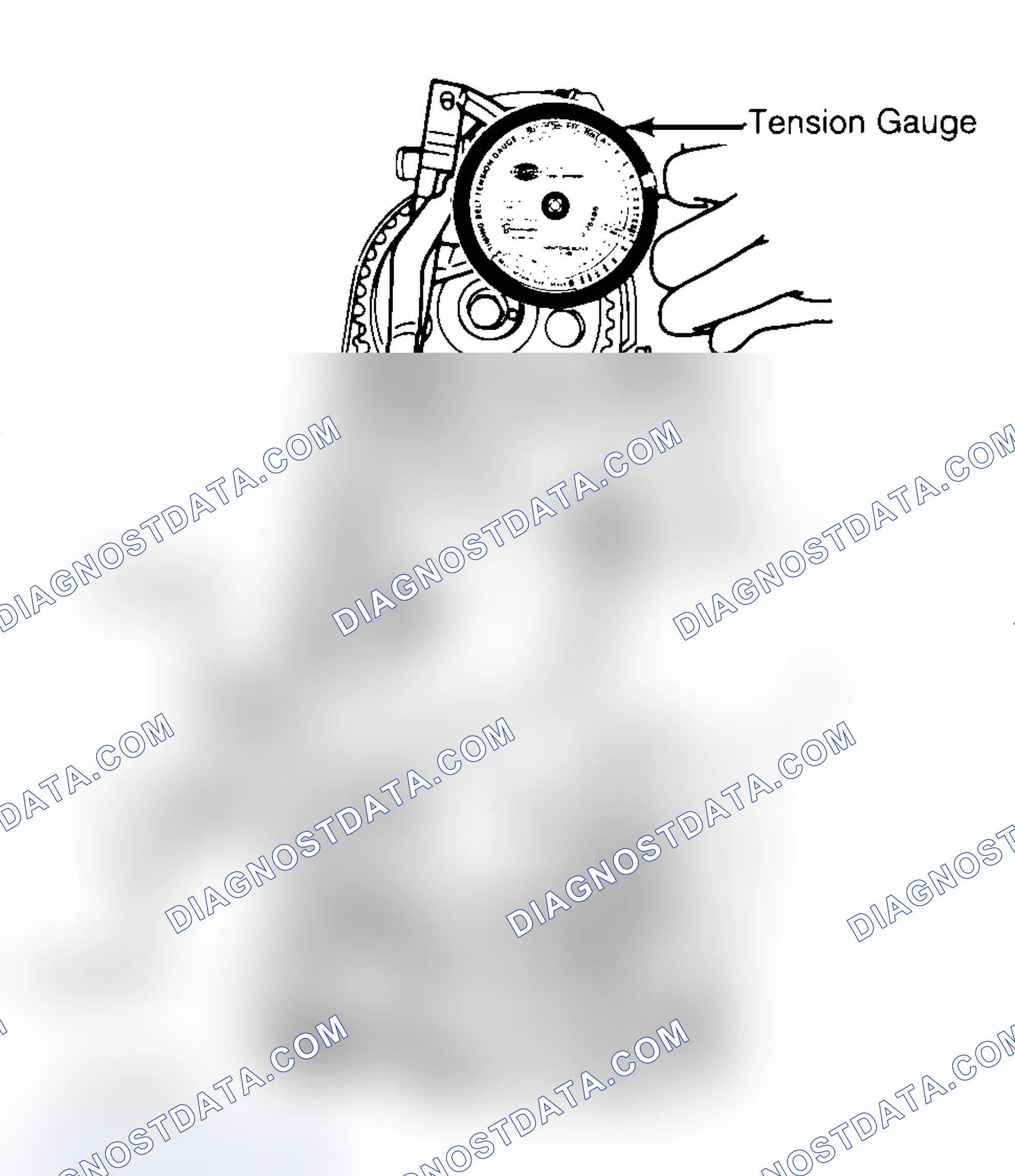Scheme 3: Adjusting Typical Timing Belt Tension