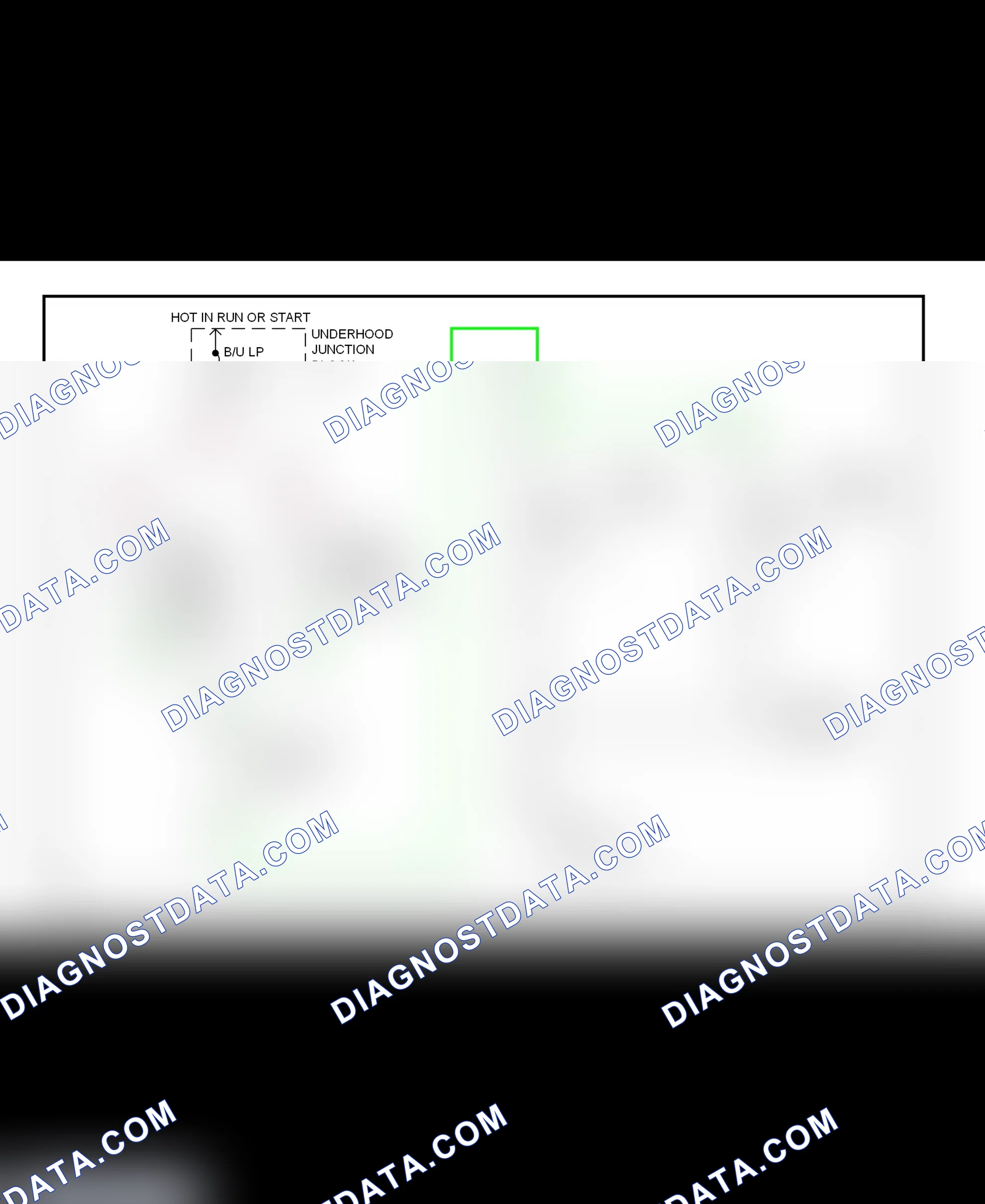 Scheme 72: Back-Up Lights Wiring Diagram (Saturn Wagon)