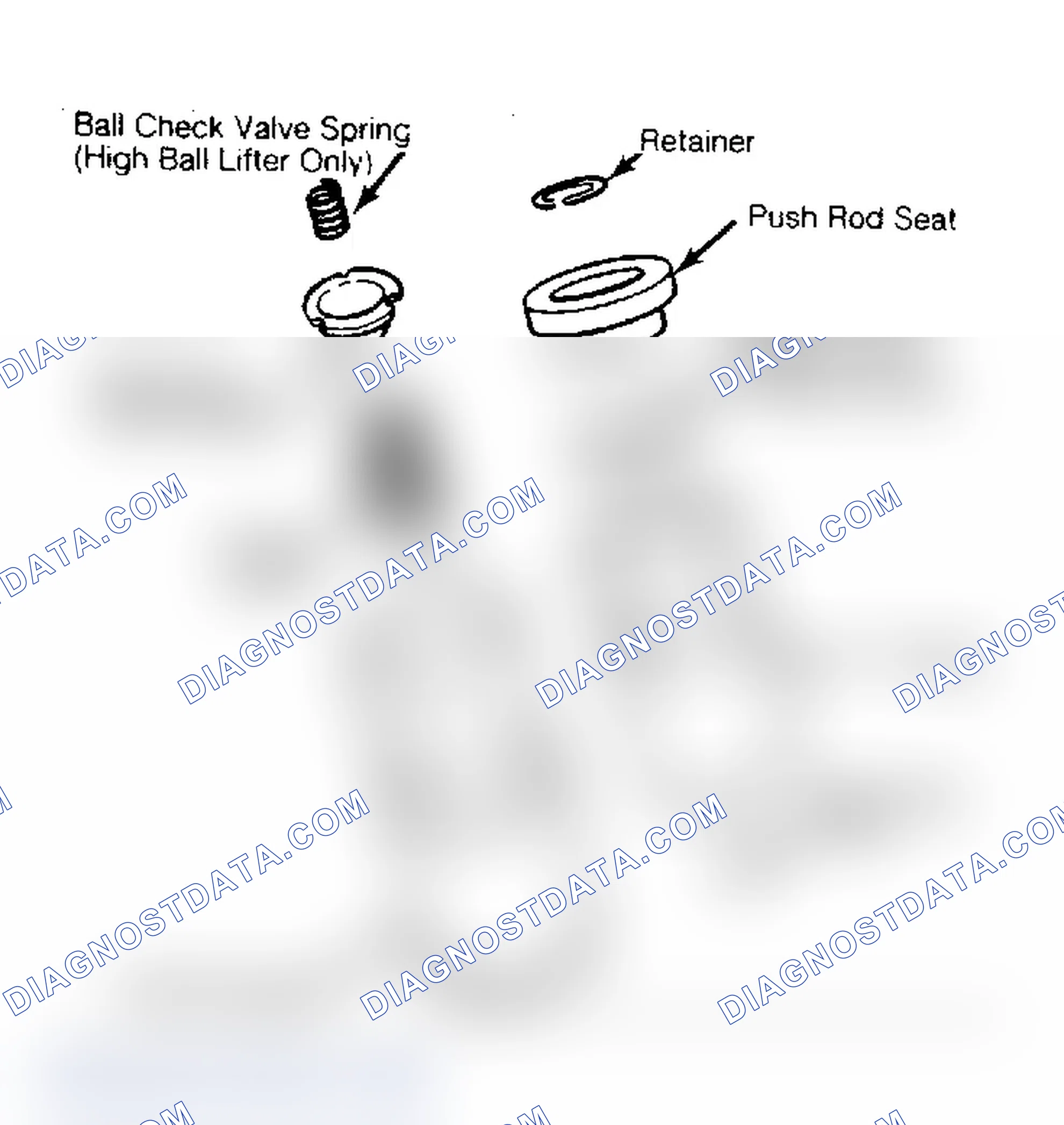 Scheme 4: Exploded View of Hydraulic Lifter Assembly