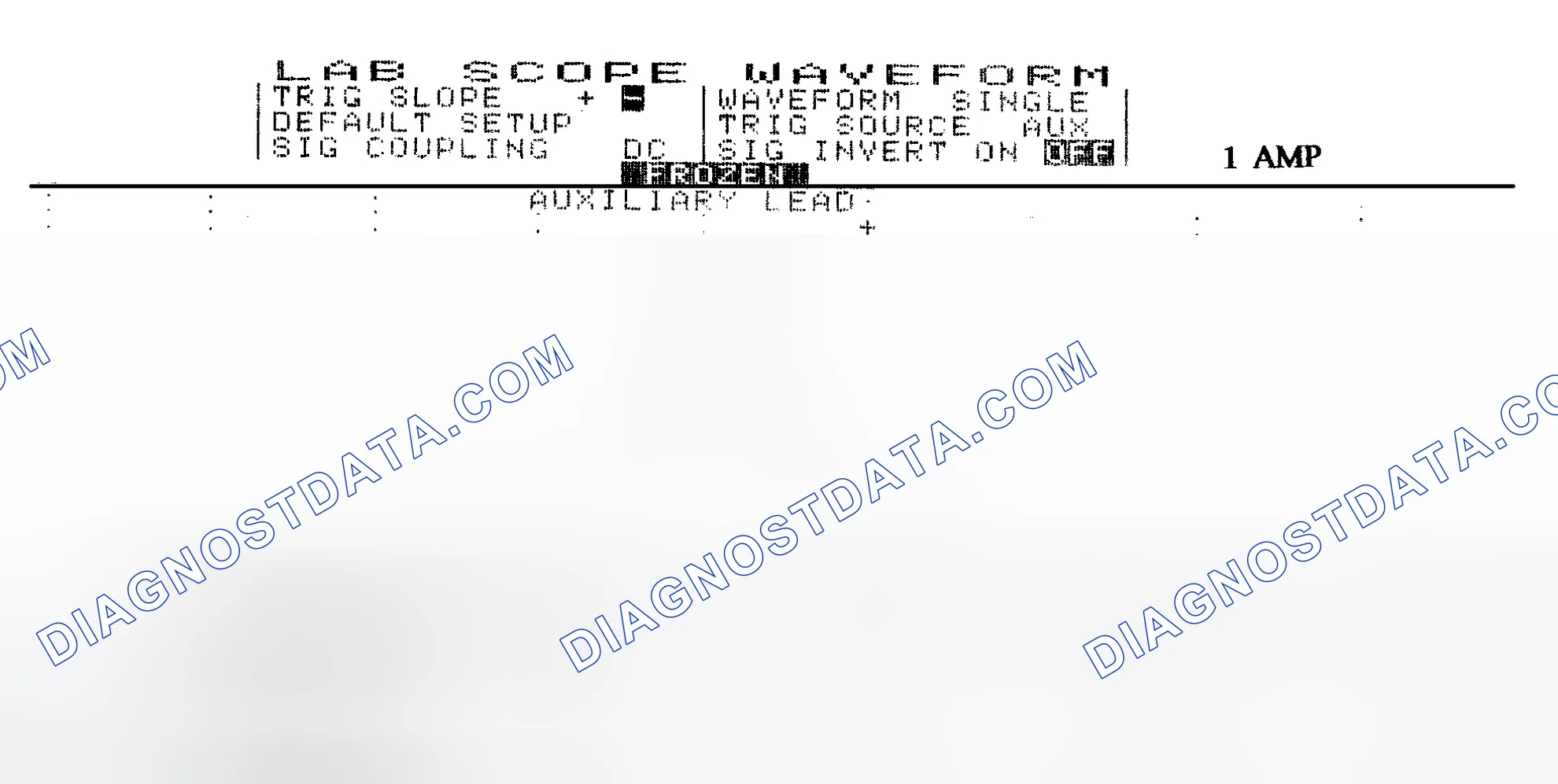 Scheme 20: Single Injector w/Normal Current Flow - Current Pattern