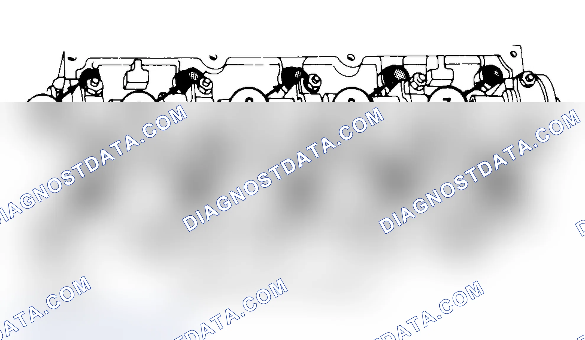 Scheme 3: Typical Cylinder Head Tightening or Loosening Sequence
