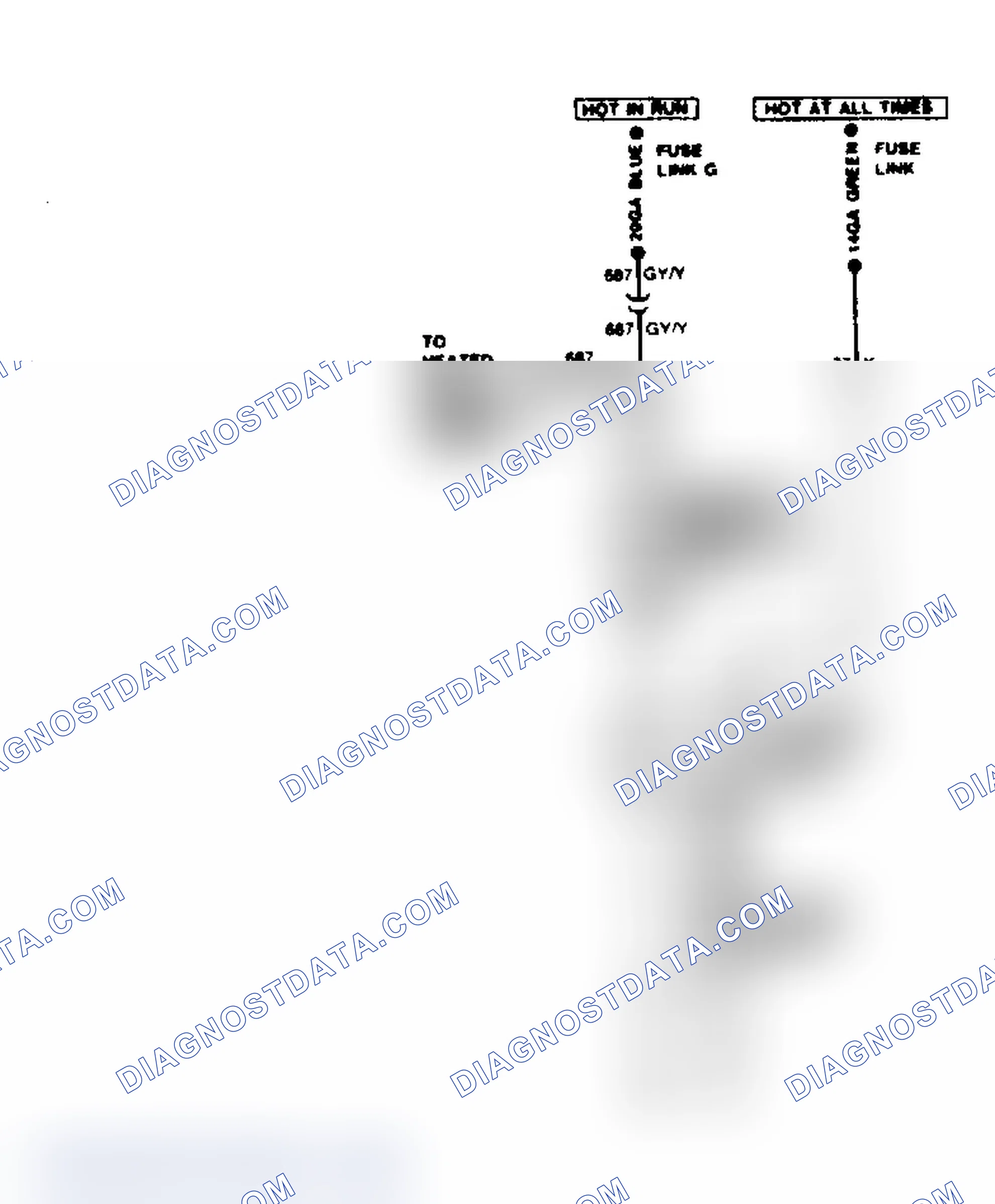 Scheme 13: Tempo & Topaz Without A/C Electric Cooling Fan