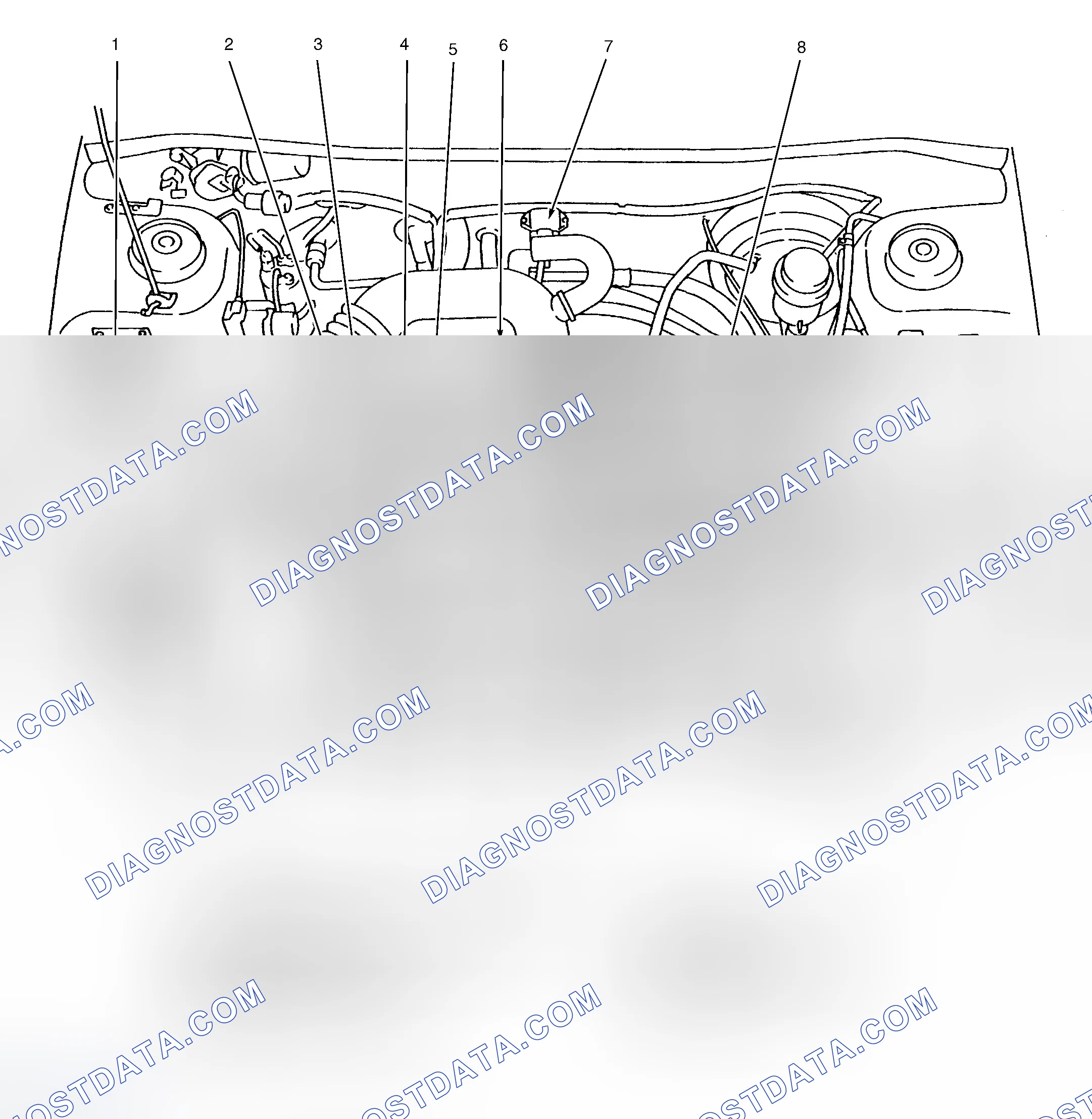 Scheme 2: Engine Compartment (1.8L 1996)