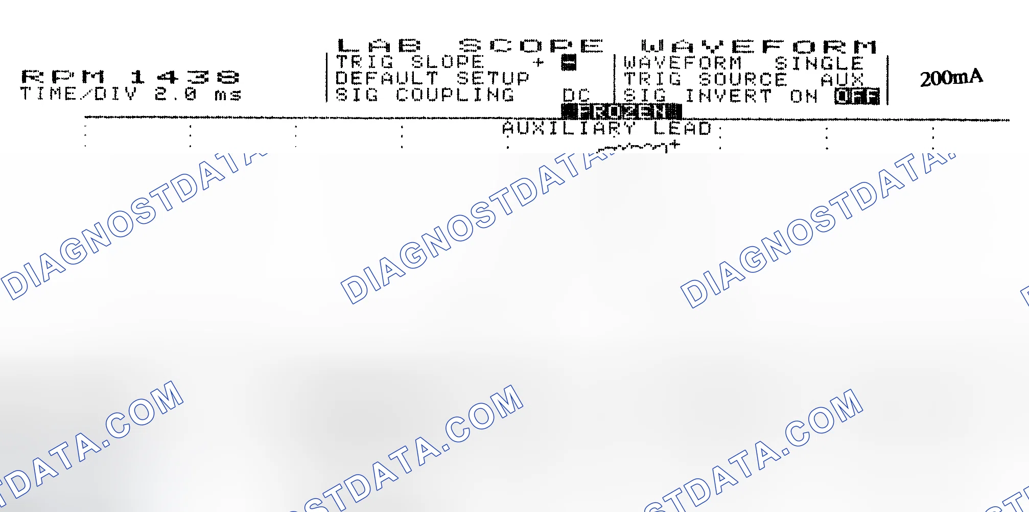 Scheme 15: Single Injector w/Normal Current Flow - Current Pattern