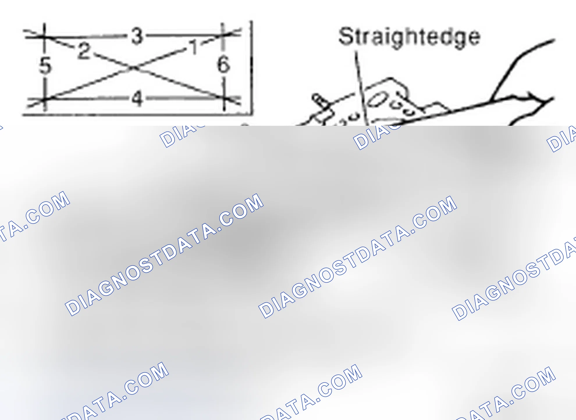 Scheme 117: CYLINDER HEAD DISTORTION