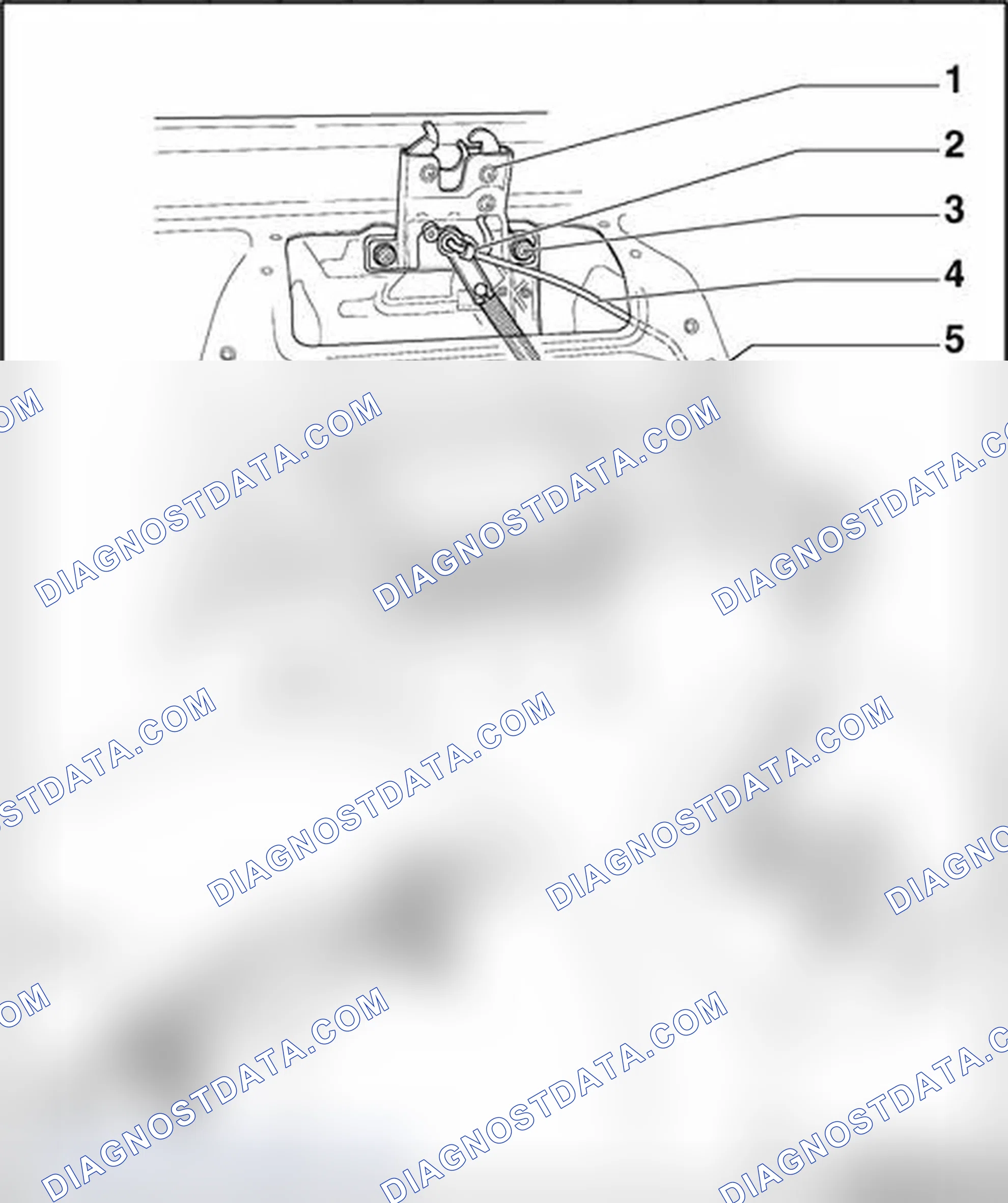 Scheme 35: Lid lock and handle mechanism, removing and installing