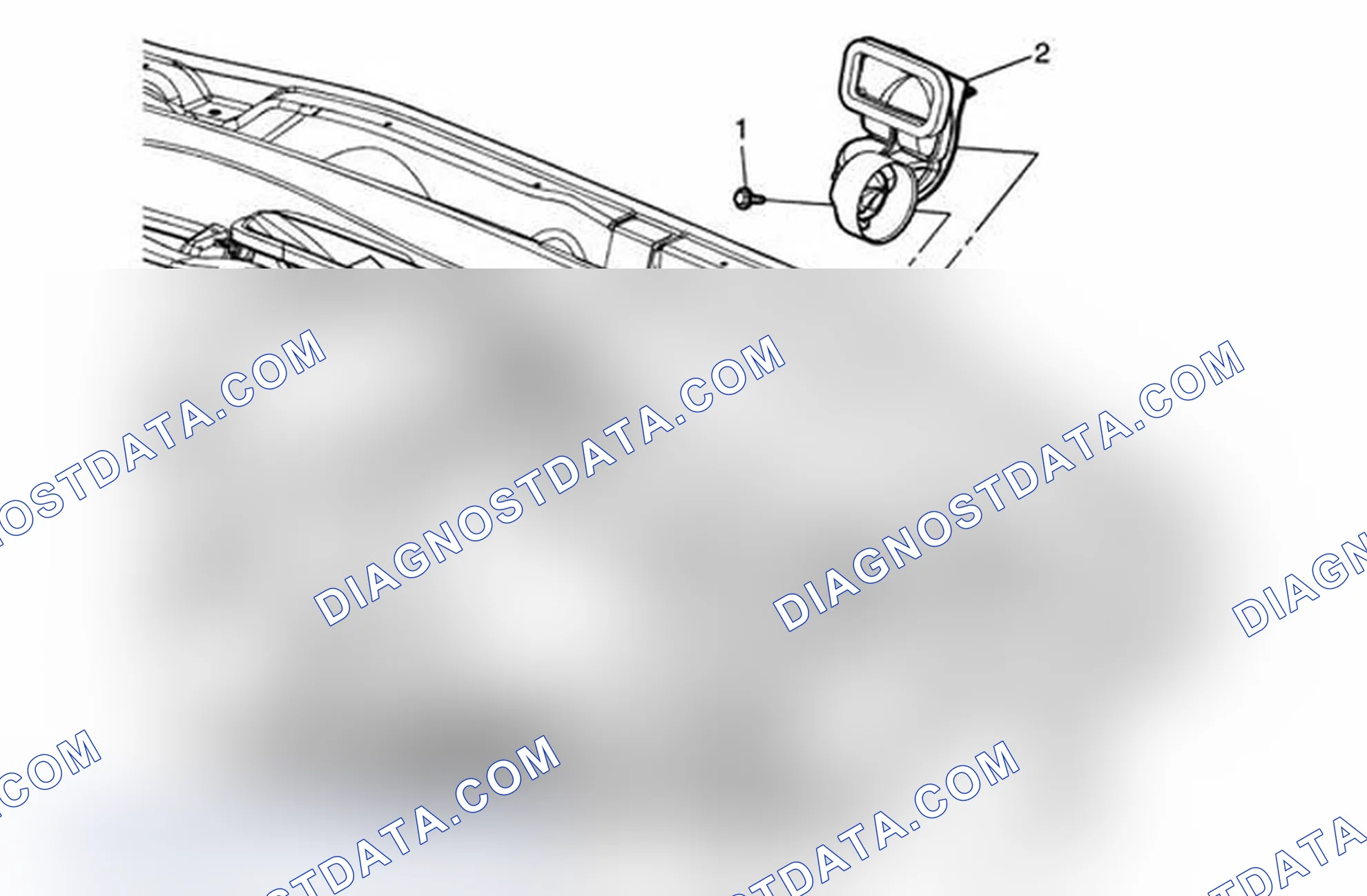 Scheme 16: Instrument Panel Outer Air Outlet Upper Duct Replacement - Right Side