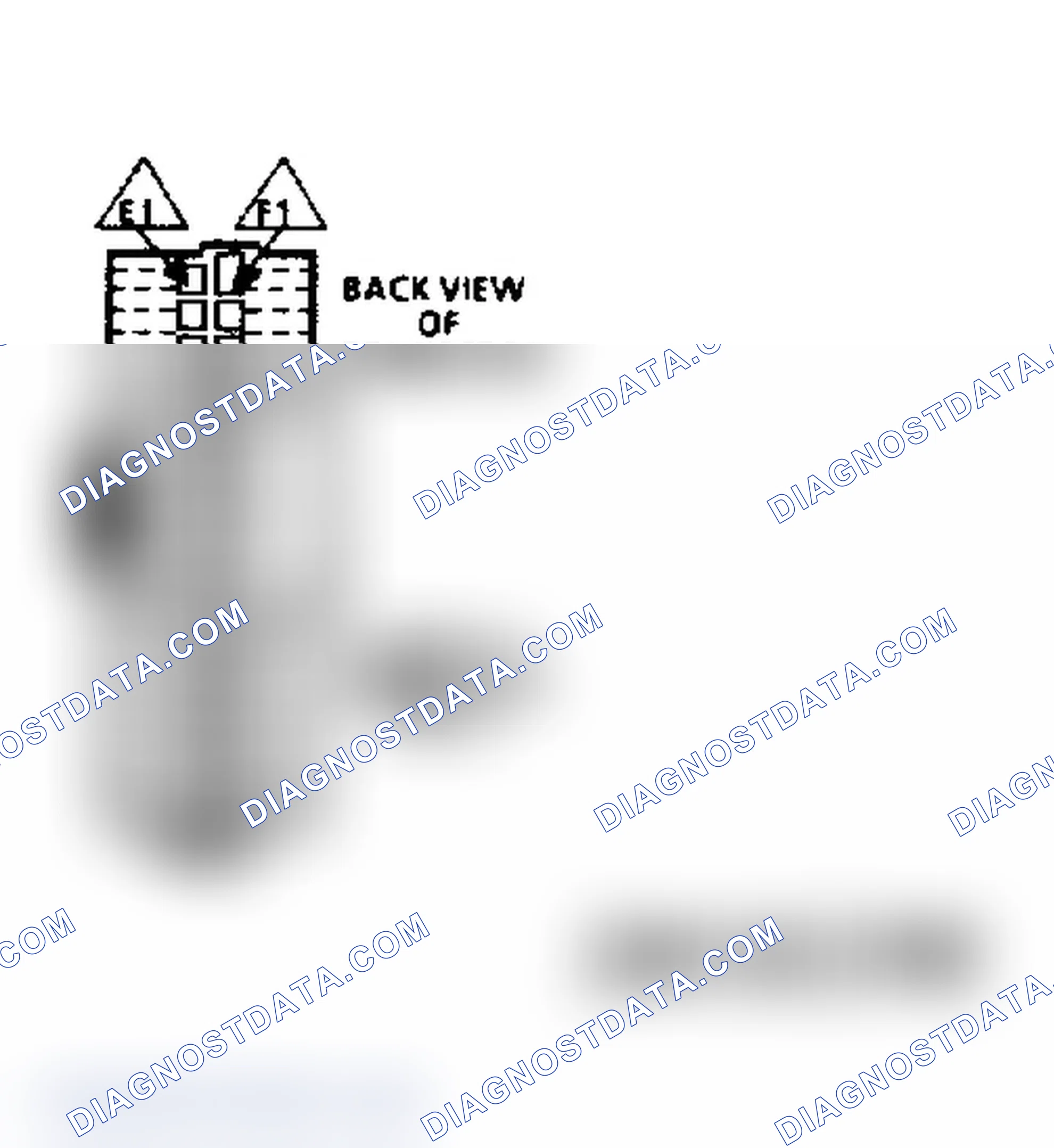 Scheme 30: PCM Terminal E-F Connector ID - Blue (3 Of 4) (5.7L "C" & "K" Series With 4L60-E A/T)