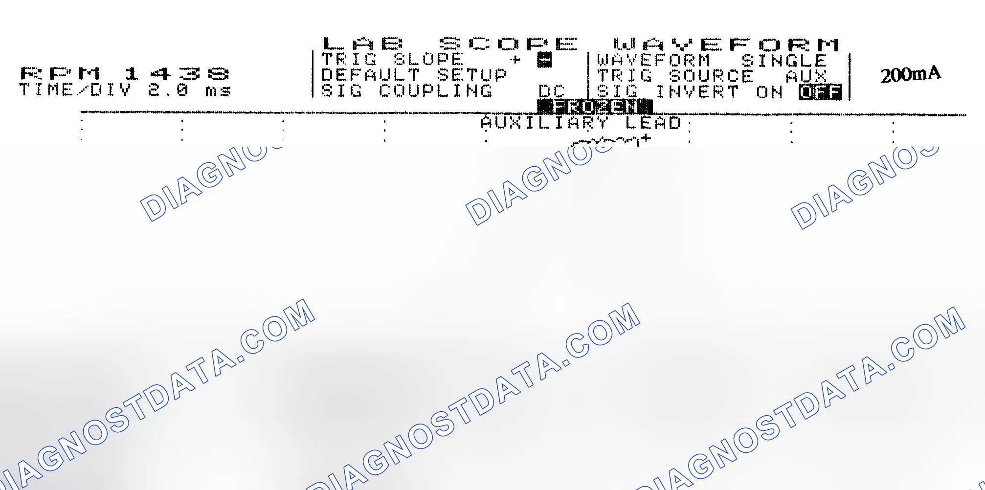 Scheme 15: Single Injector w/Normal Current Flow - Current Pattern