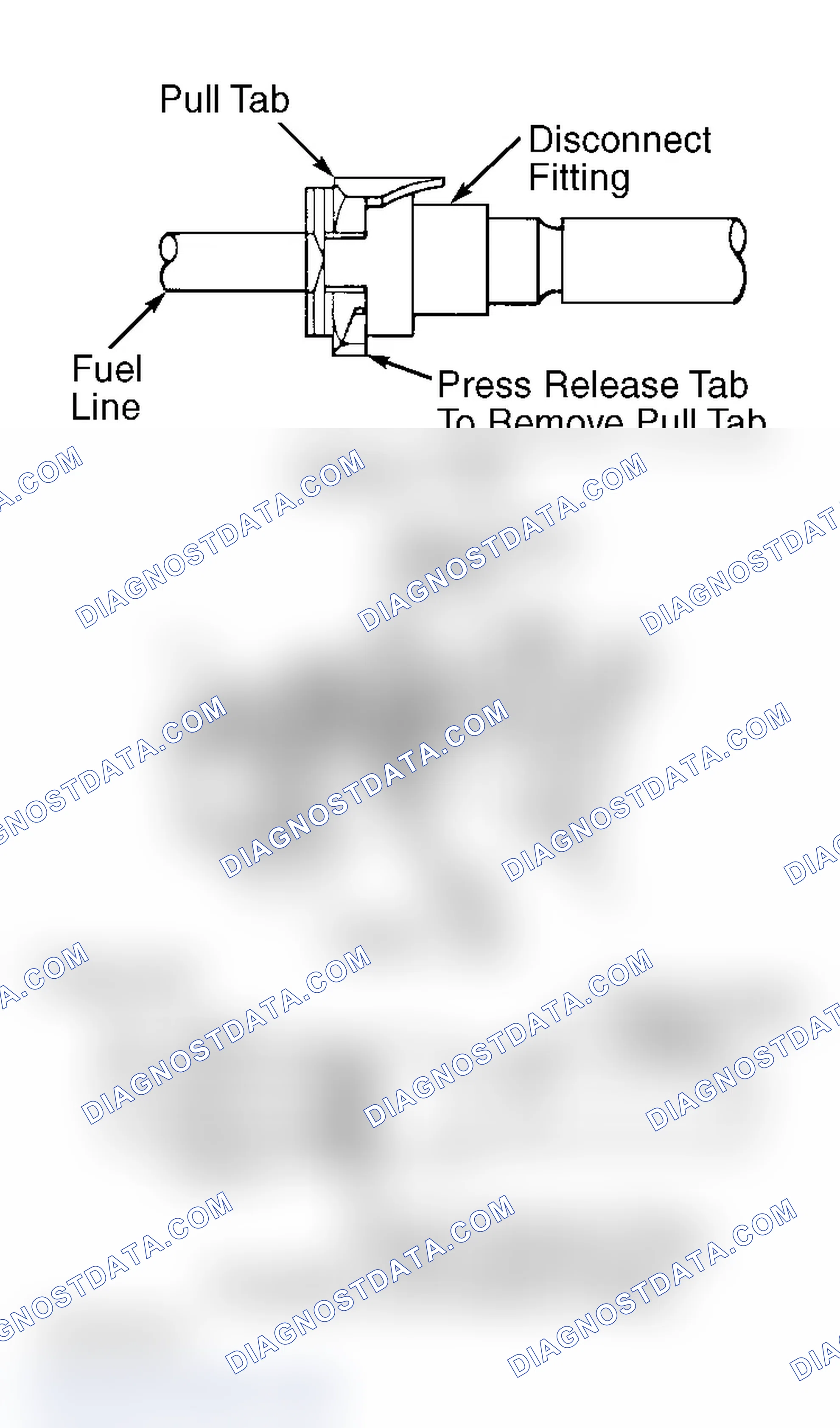 Scheme 65: FUEL LINE DISCONNECT FITTINGS