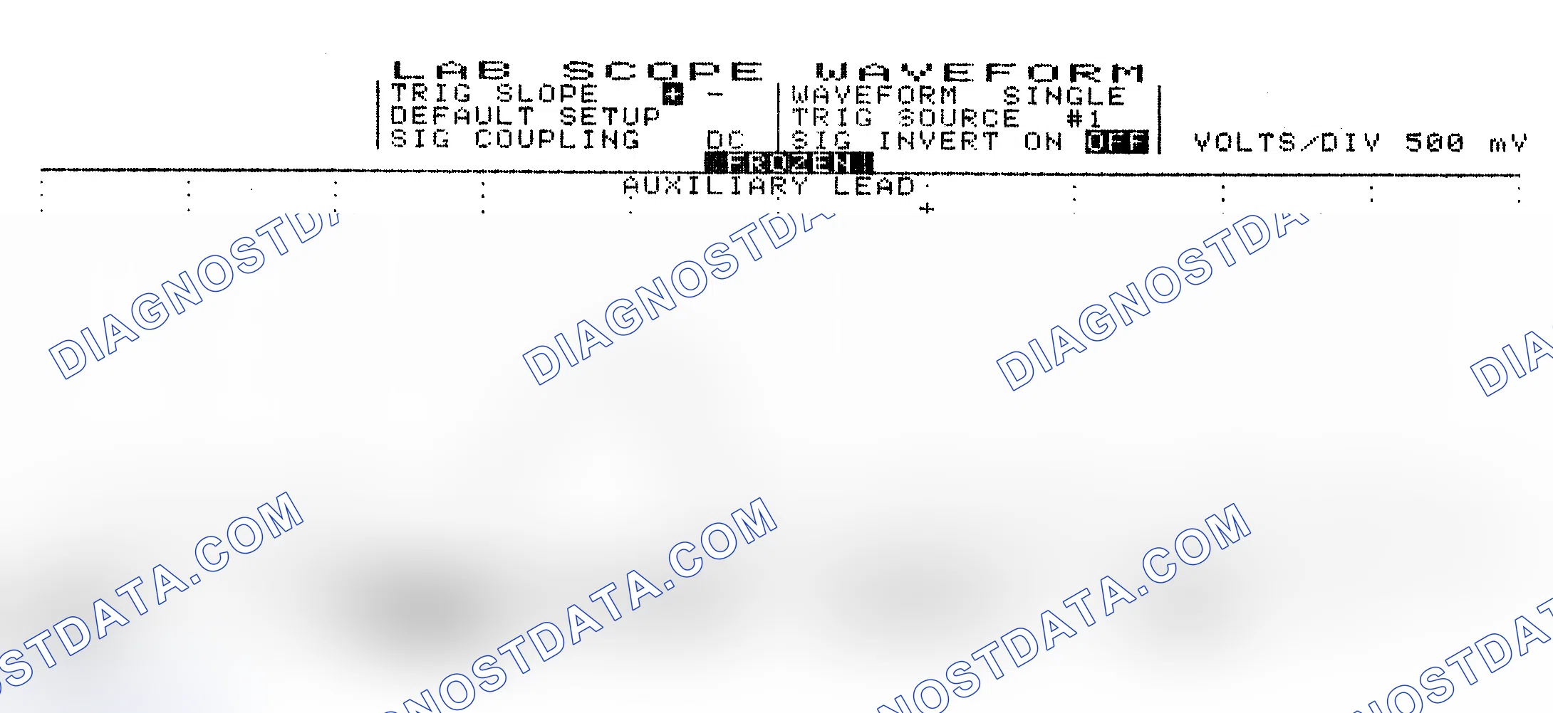 Scheme 10: Single Injector w/Excessive Current Flow - Current Pattern