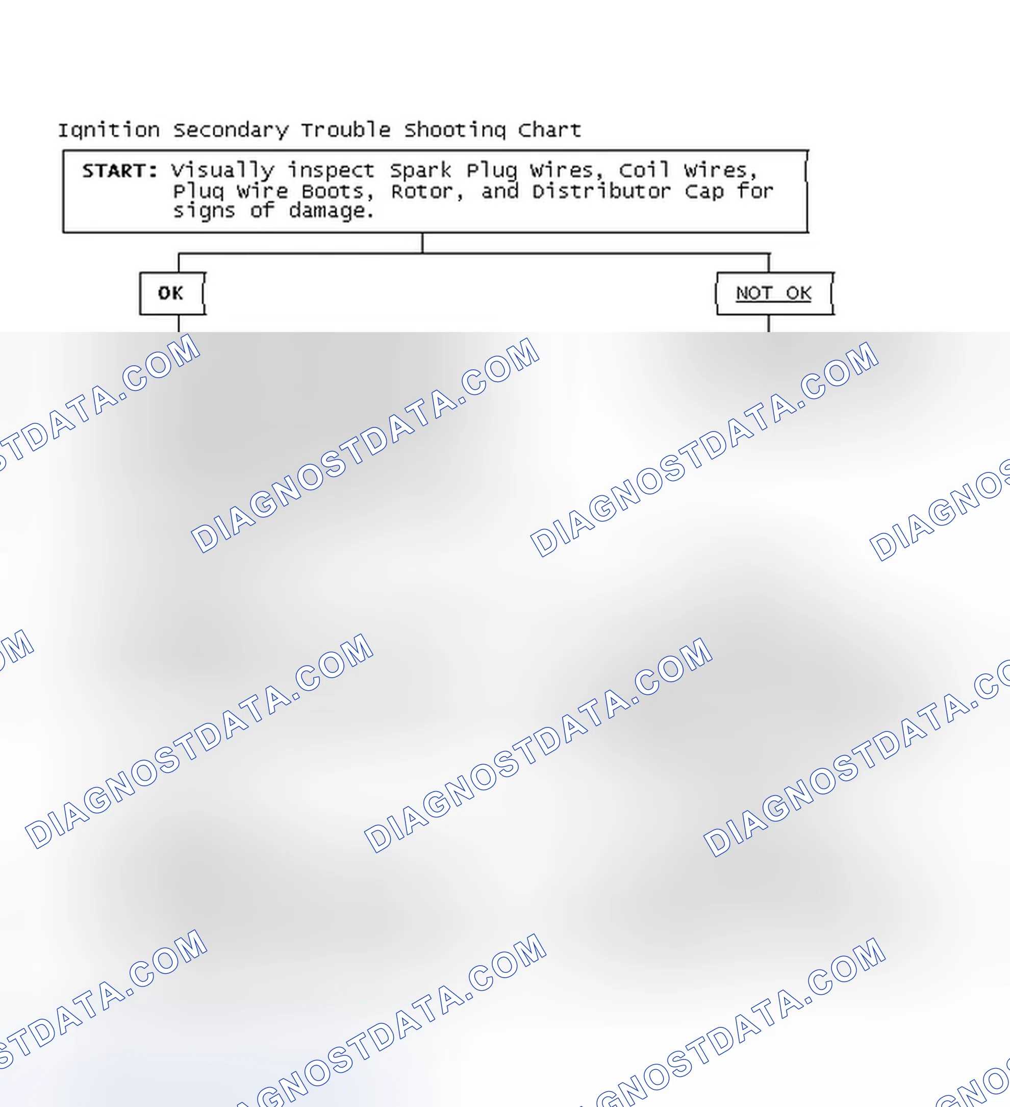 Scheme 1: Ignition Secondary Trouble Shooting Chart