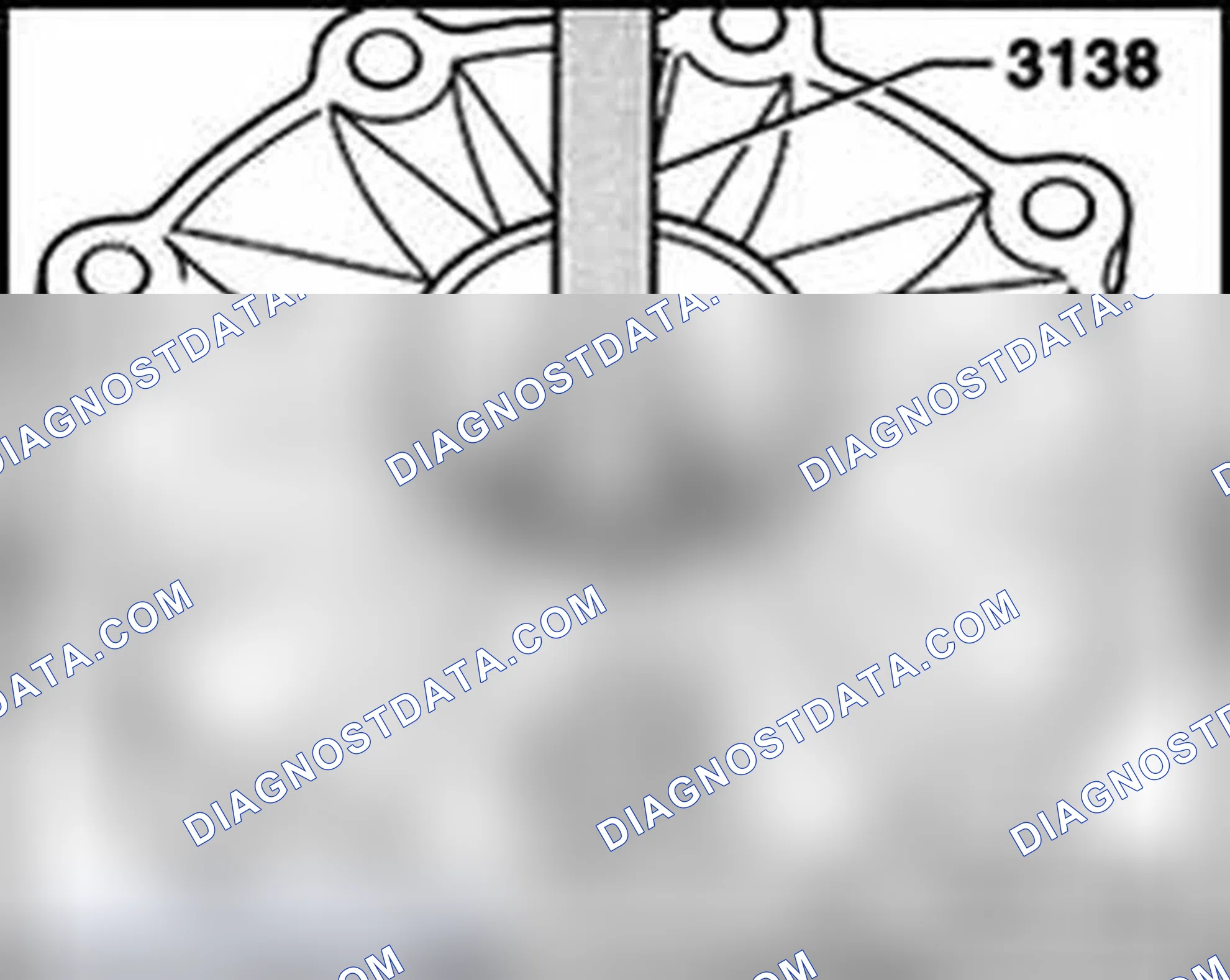 Scheme 66: Driving off outer race/tapered roller bearing from cover