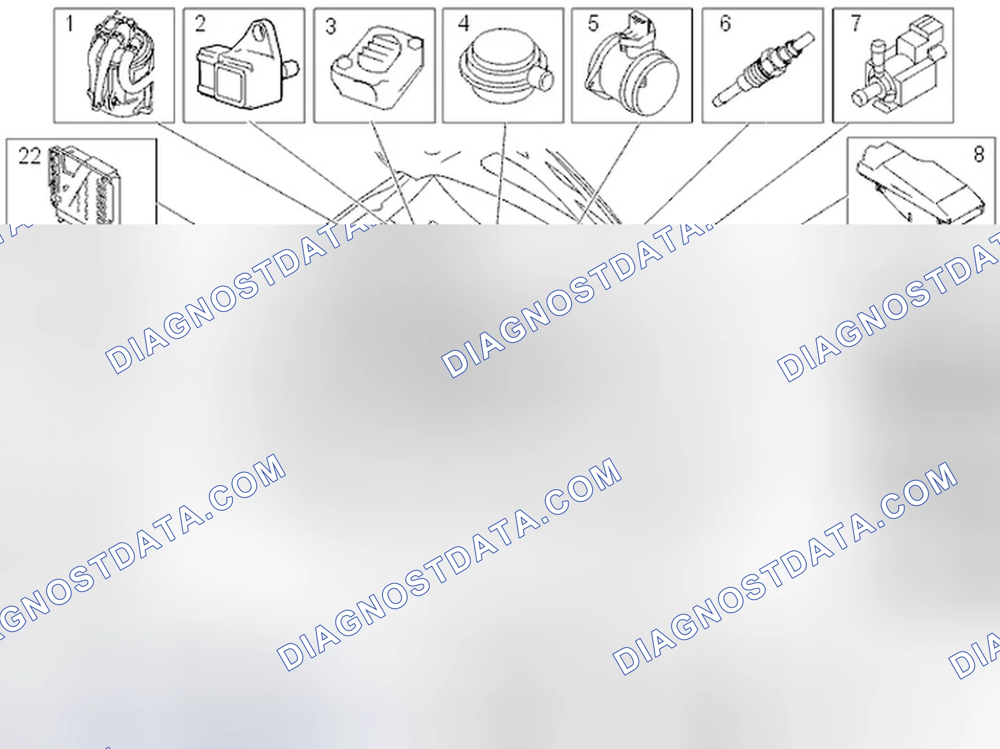 Scheme 9: Engine compartment