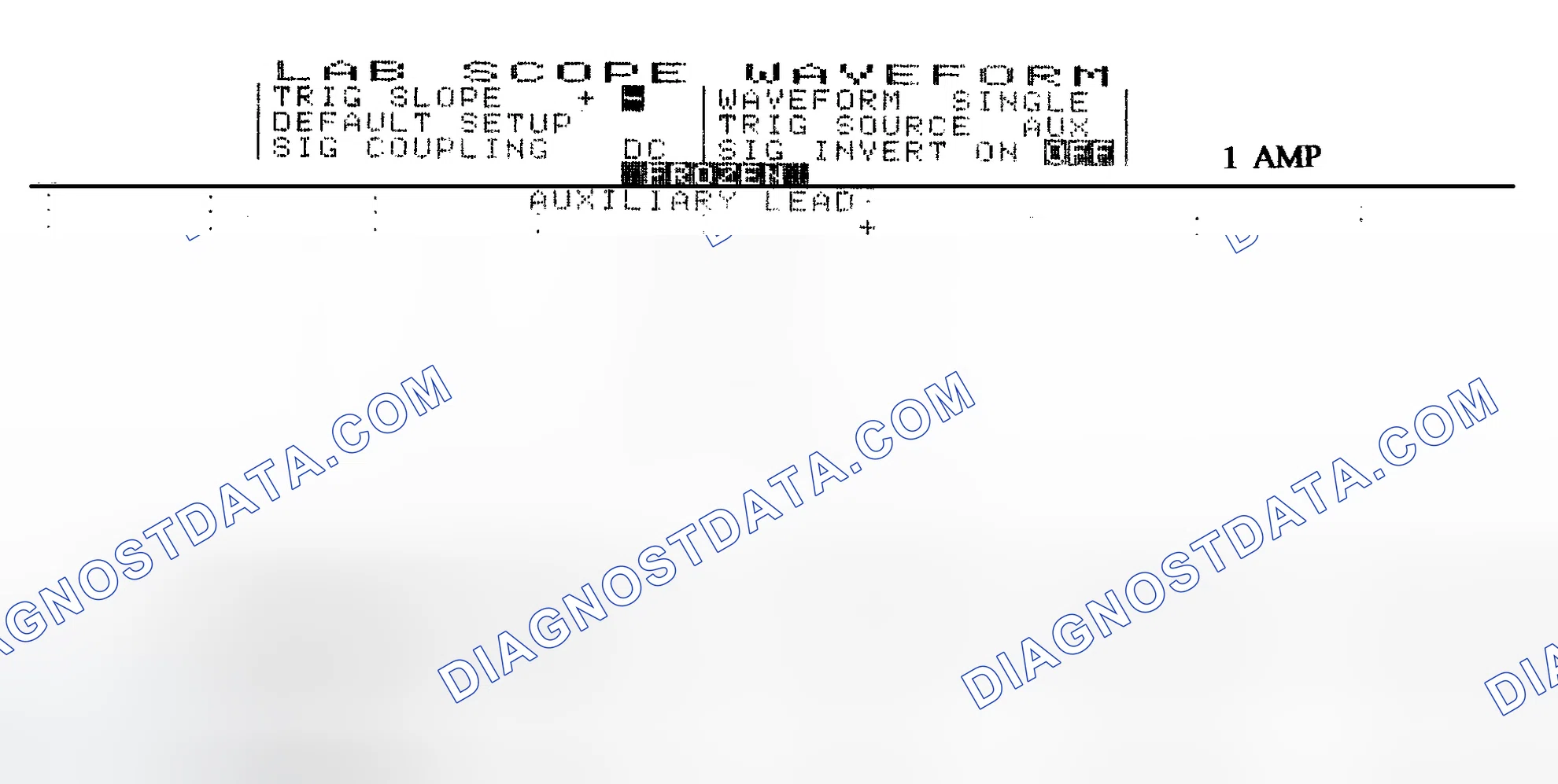 Scheme 20: Single Injector w/Normal Current Flow - Current Pattern