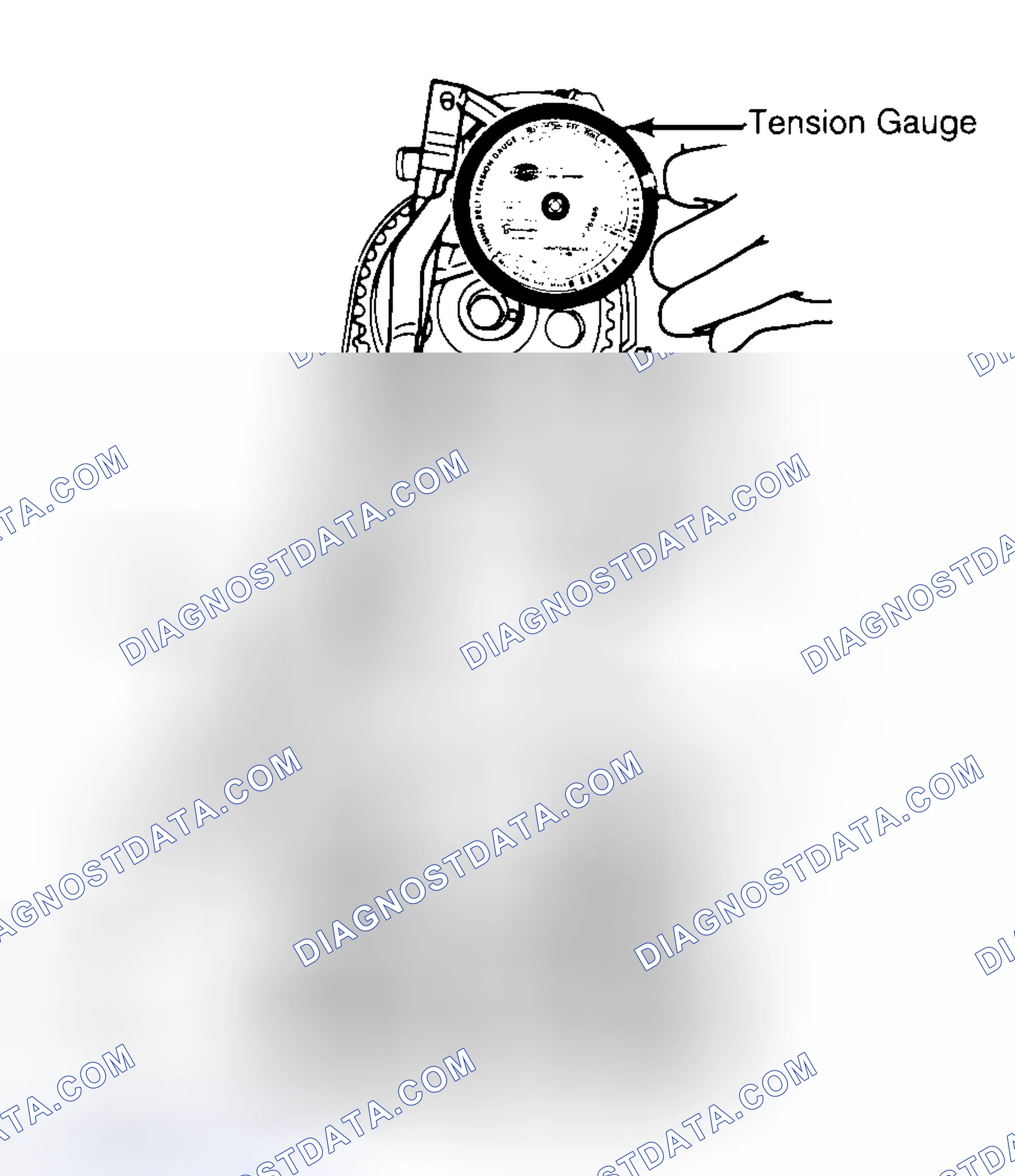 Scheme 3: Adjusting Typical Timing Belt Tension