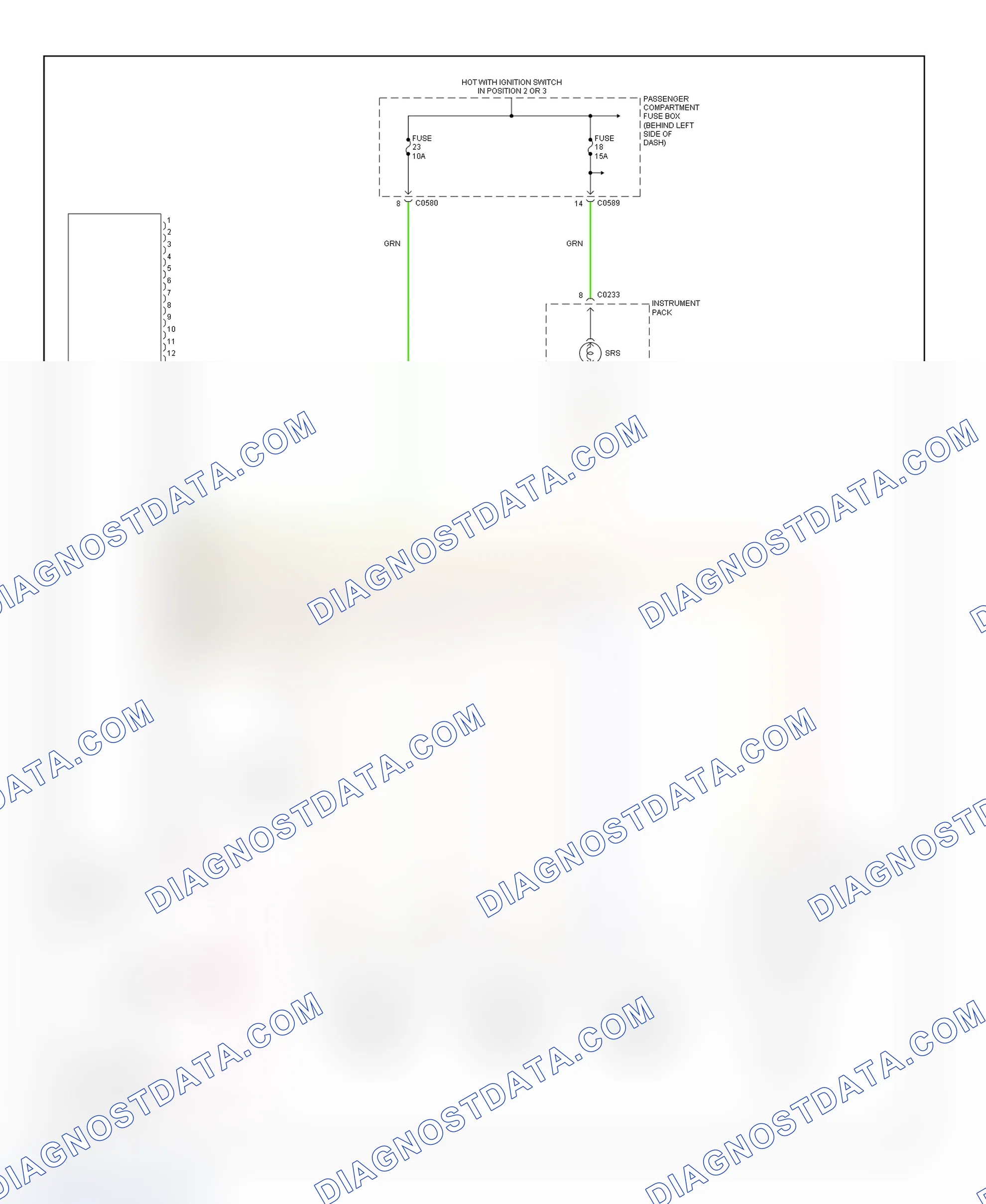 Scheme 16: Air Bag System Wiring Diagram (Freelander)