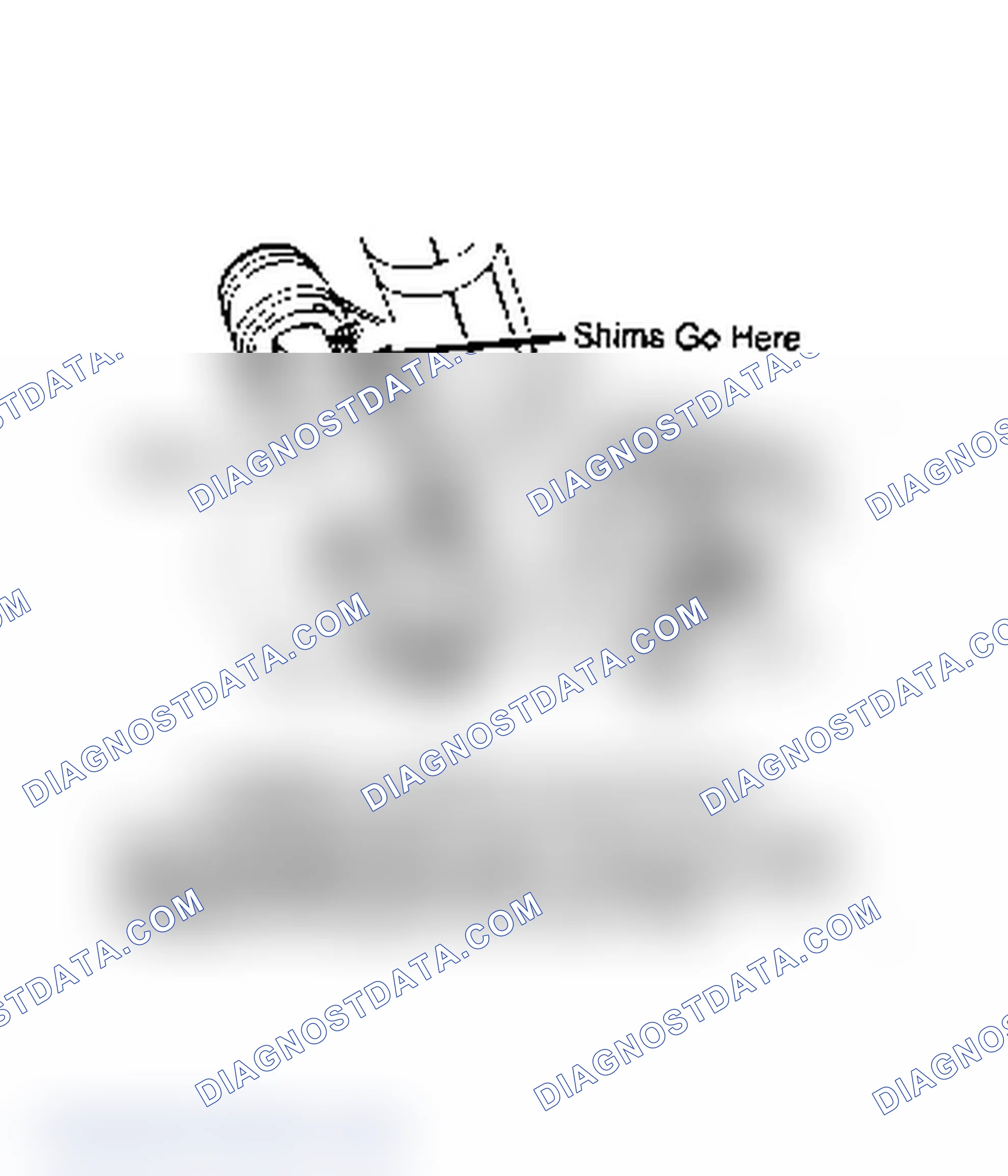Scheme 1: Camber & Caster adjustments.