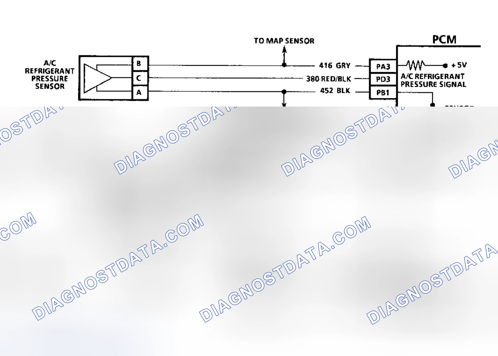 Scheme 106: Chart C-10 Schematic (2.3L) A/C Compressor Clutch Circuit Diagnosis