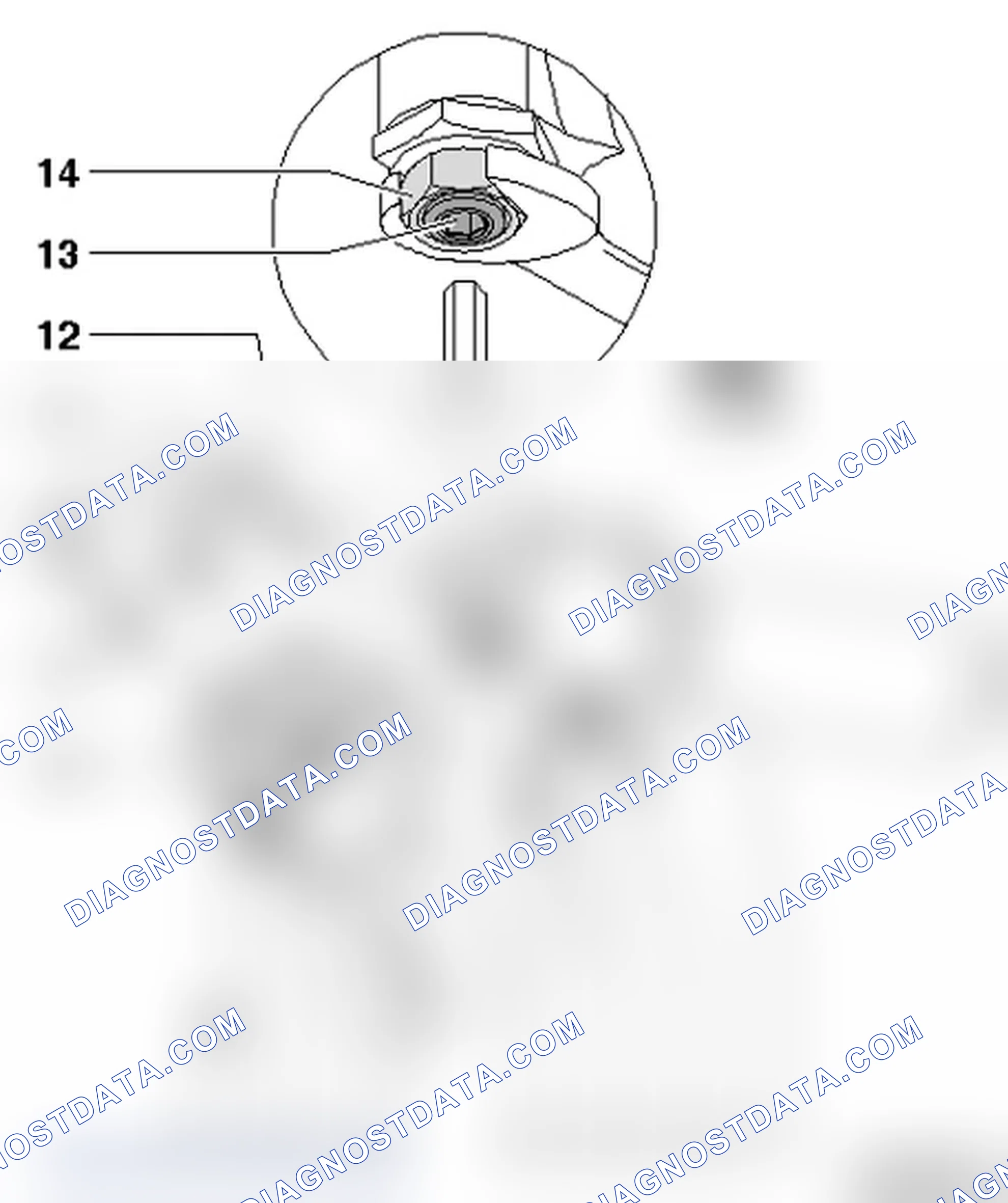 Scheme 266: Central valve and connections to suspension struts